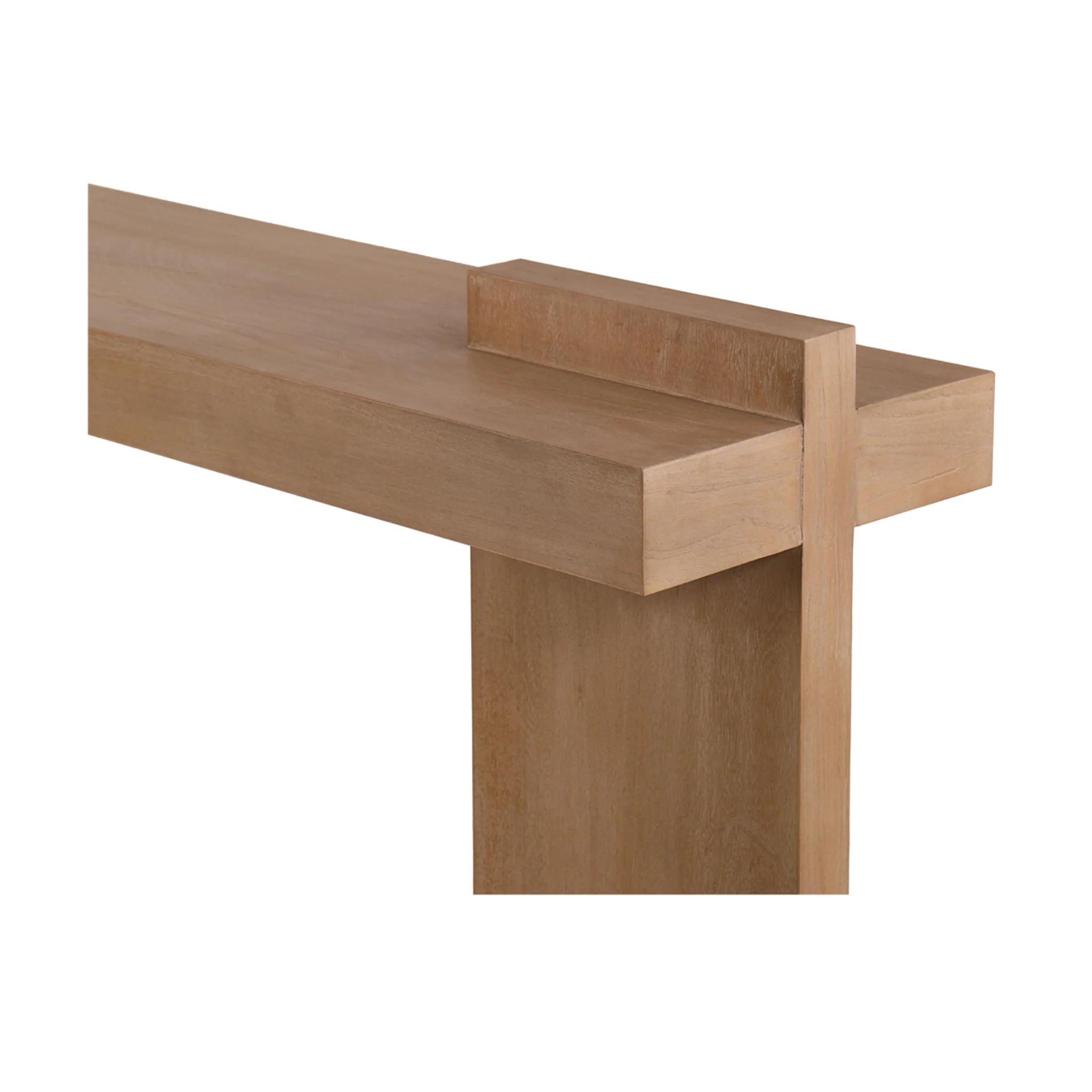 CDT8293-NI 1.6m ELM Console Table - Natural - Image 3