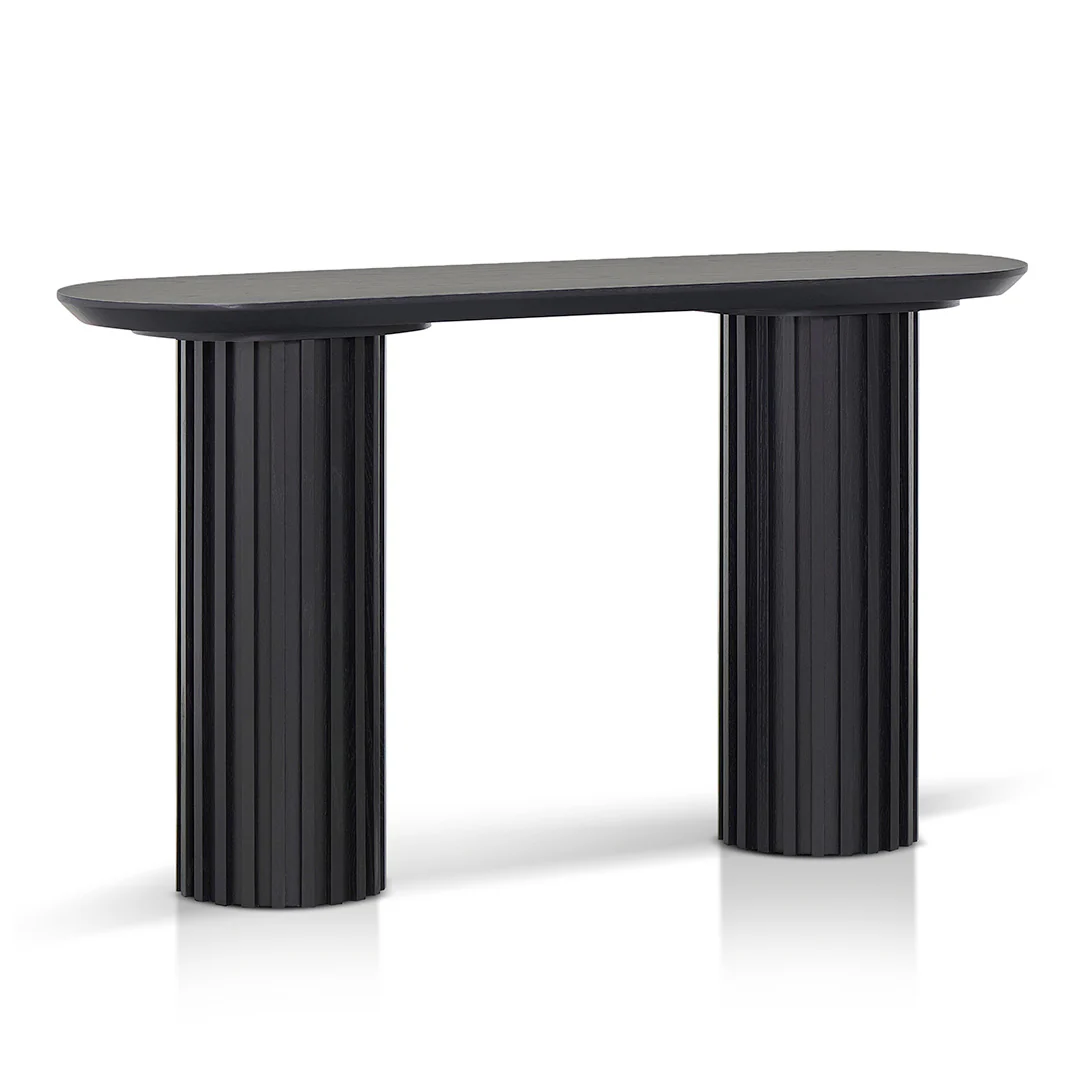 CDT8307-CN 1.4m Console Table - Black Oak - Image 6