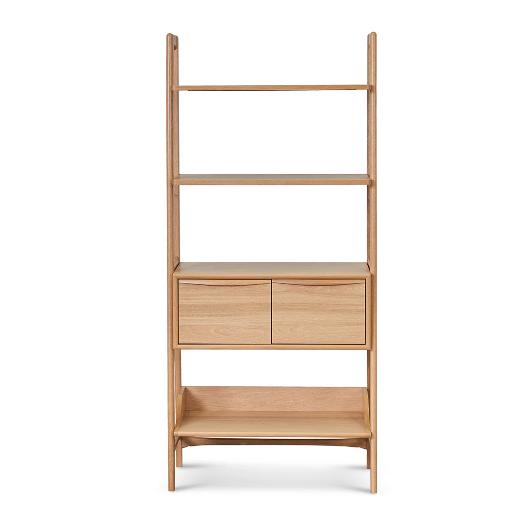 CDT8387-VN Bookcase - Natural Oak - Image 3