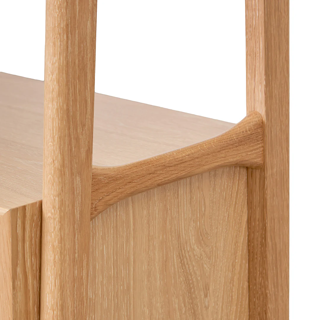 CDT8387-VN Bookcase - Natural Oak - Image 8