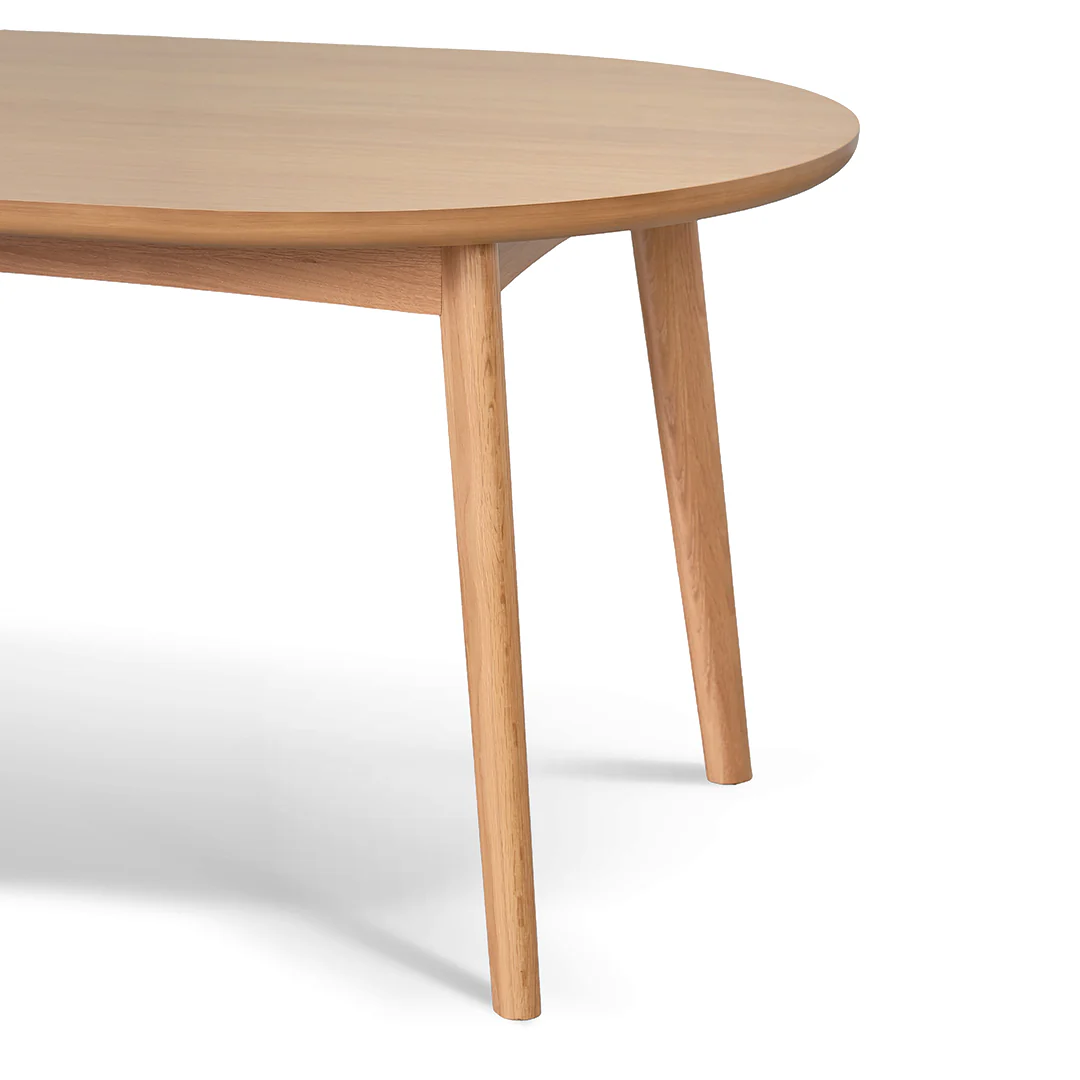 CDT8388-VN 1.85m Dining Table - Natural Oak - Image 7