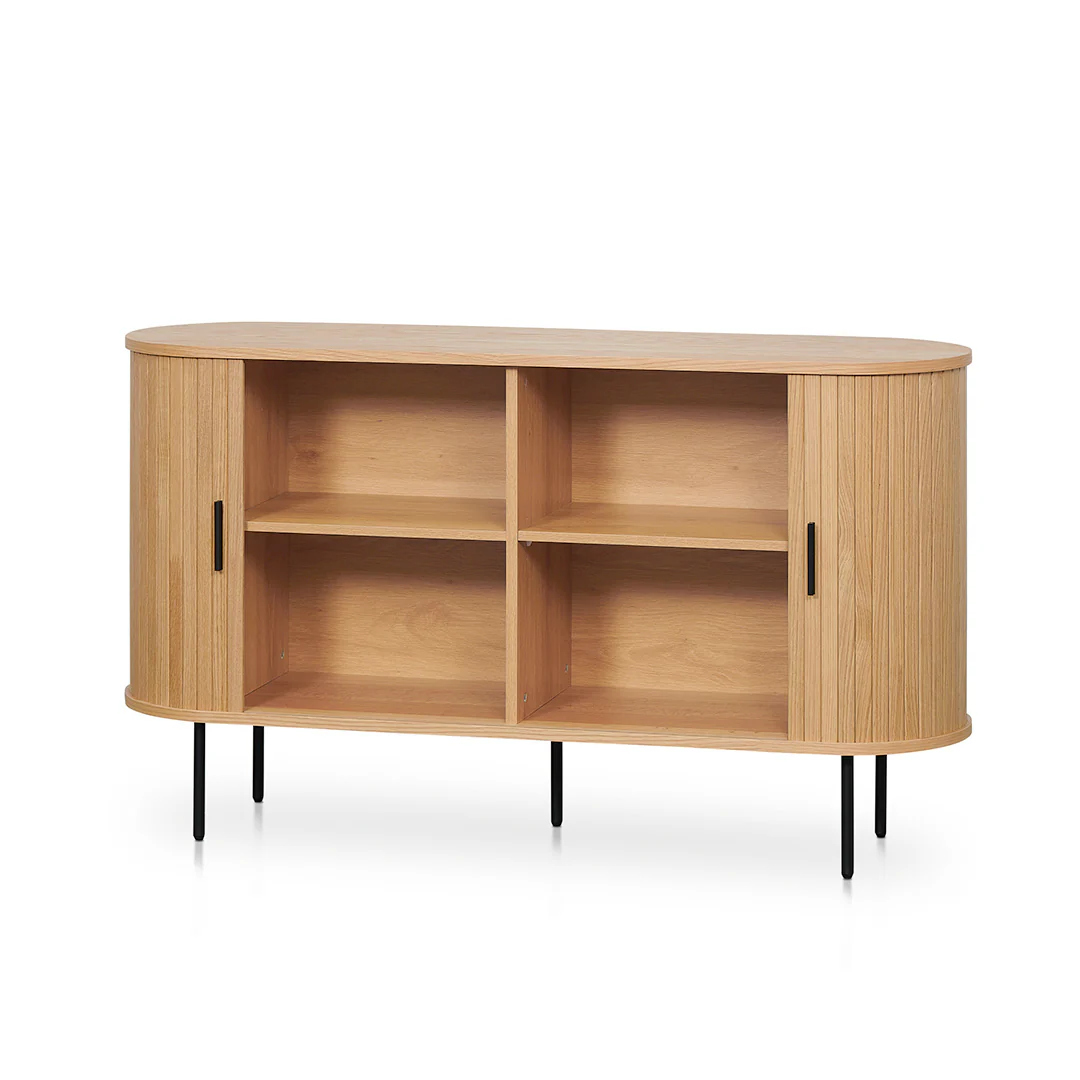CDT8436-KD 1.4m Wooden Buffets Unit - Natural - Image 4