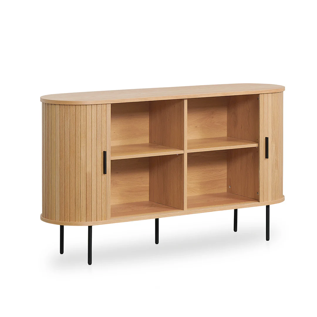 CDT8436-KD 1.4m Wooden Buffets Unit - Natural - Image 5