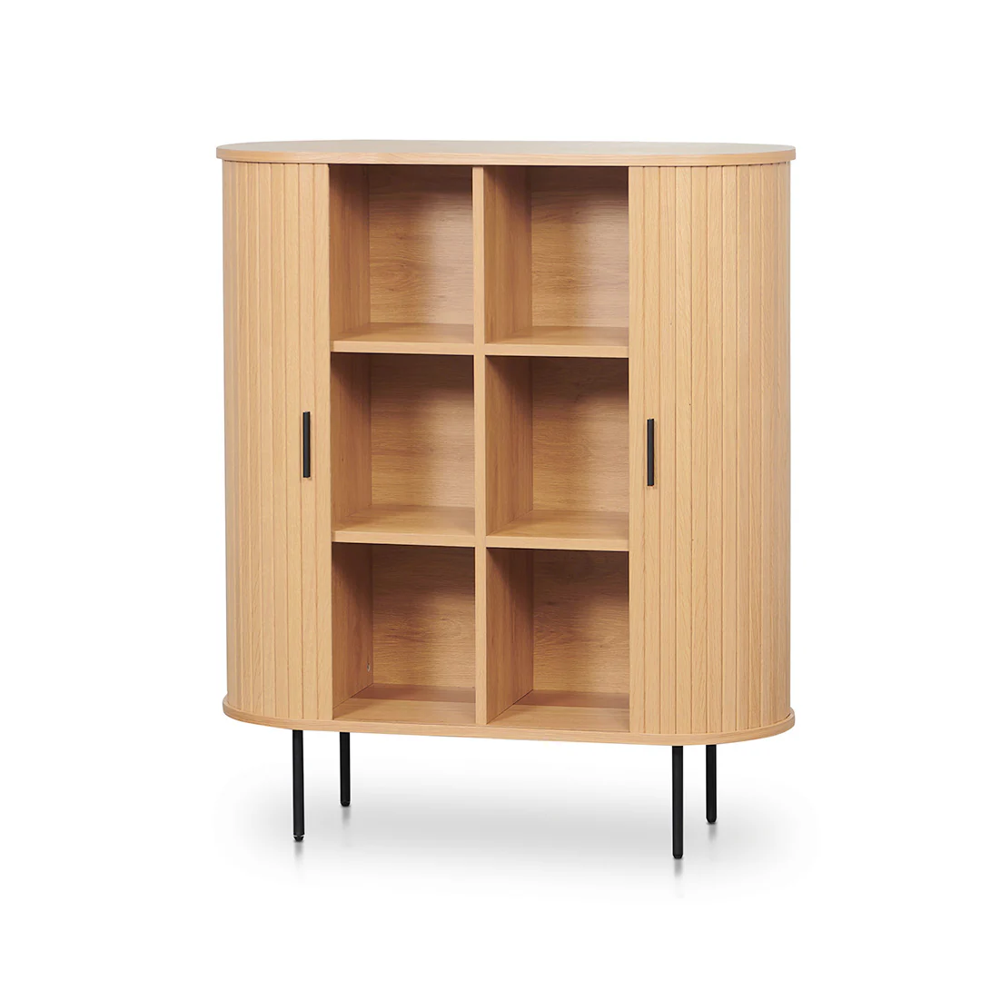 CDT8438-KD 1.18 (H) Wooden Storage Cabinet - Natural - Image 4