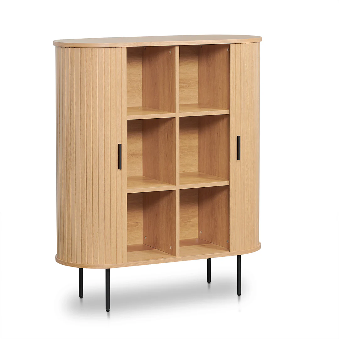 CDT8438-KD 1.18 (H) Wooden Storage Cabinet - Natural - Image 5