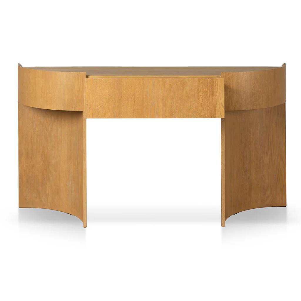 CDT8521-VA 1.5m Console Table - Dusty Oak - Image 3