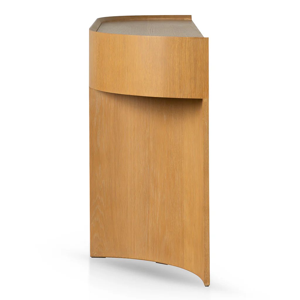 CDT8521-VA 1.5m Console Table - Dusty Oak - Image 4