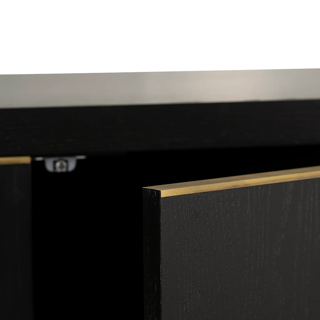 CDT8524-VA 2m Buffet Unit - Textured Espresso Black - Image 12