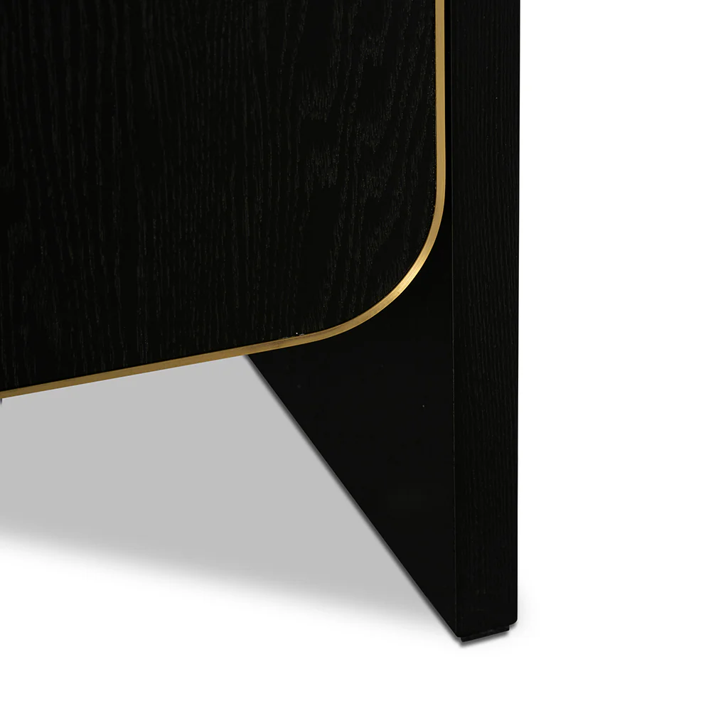 CDT8524-VA 2m Buffet Unit - Textured Espresso Black - Image 13