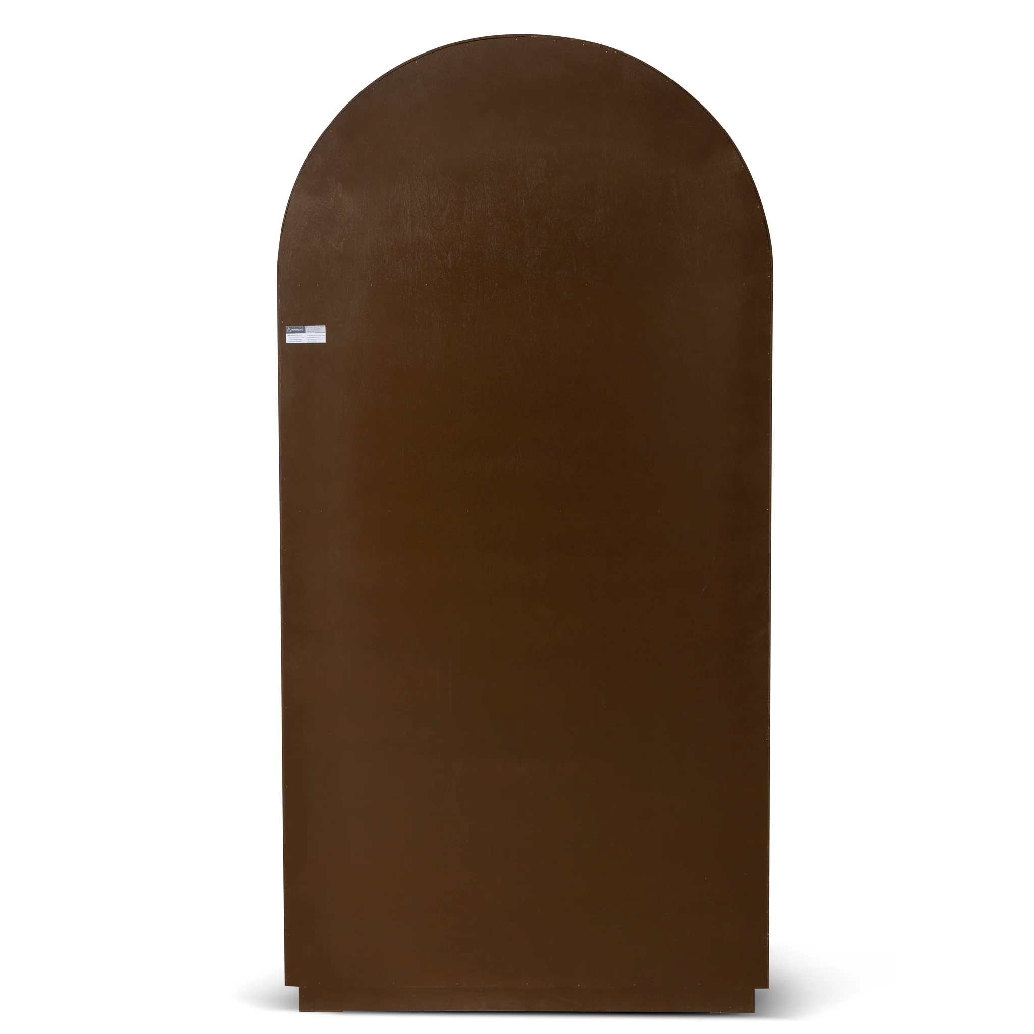 CDT8529-VA 2m (H) Glass Cabinet - Walnut - Image 6