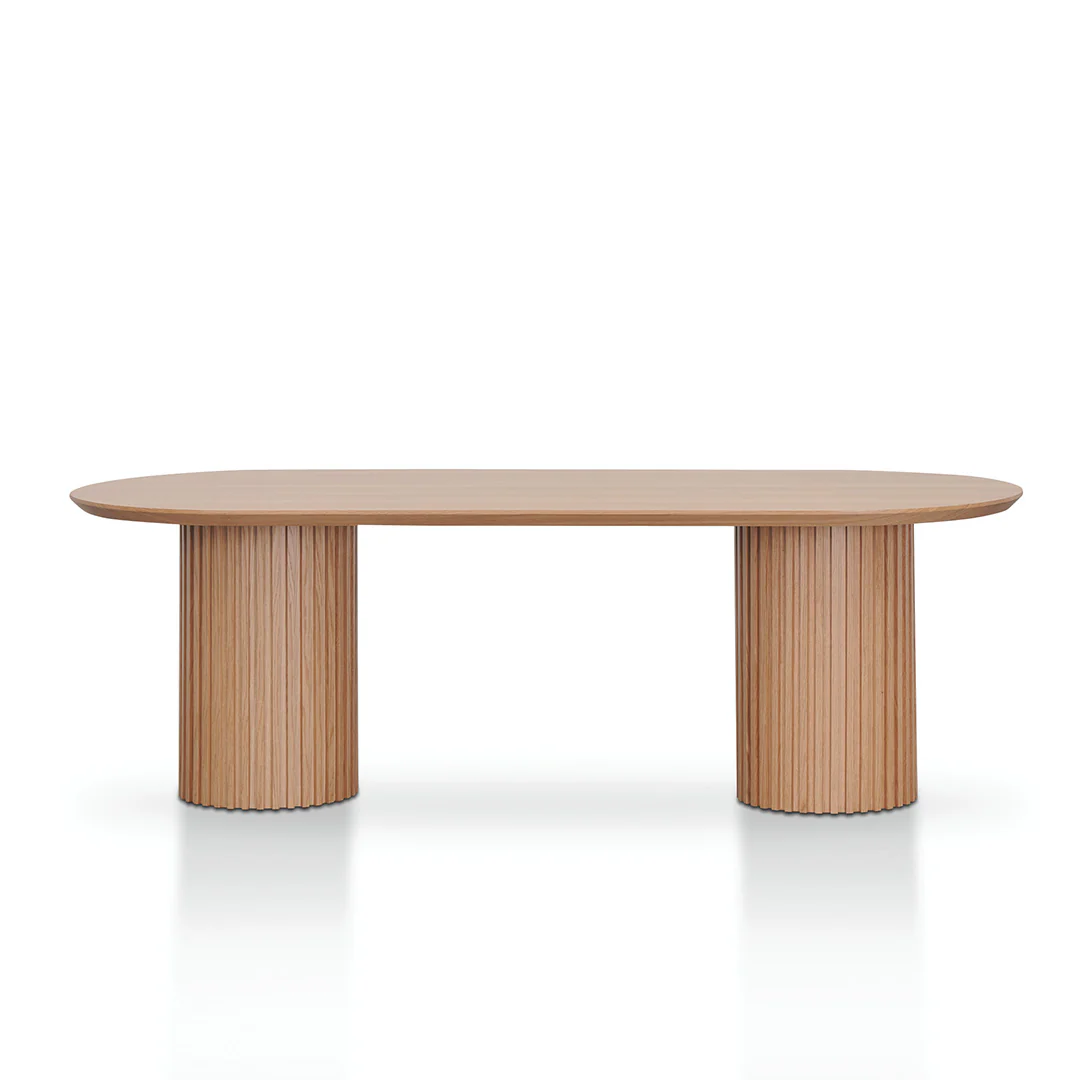 CDT8556-CN 2.4m Dining Table - Natural - Image 2
