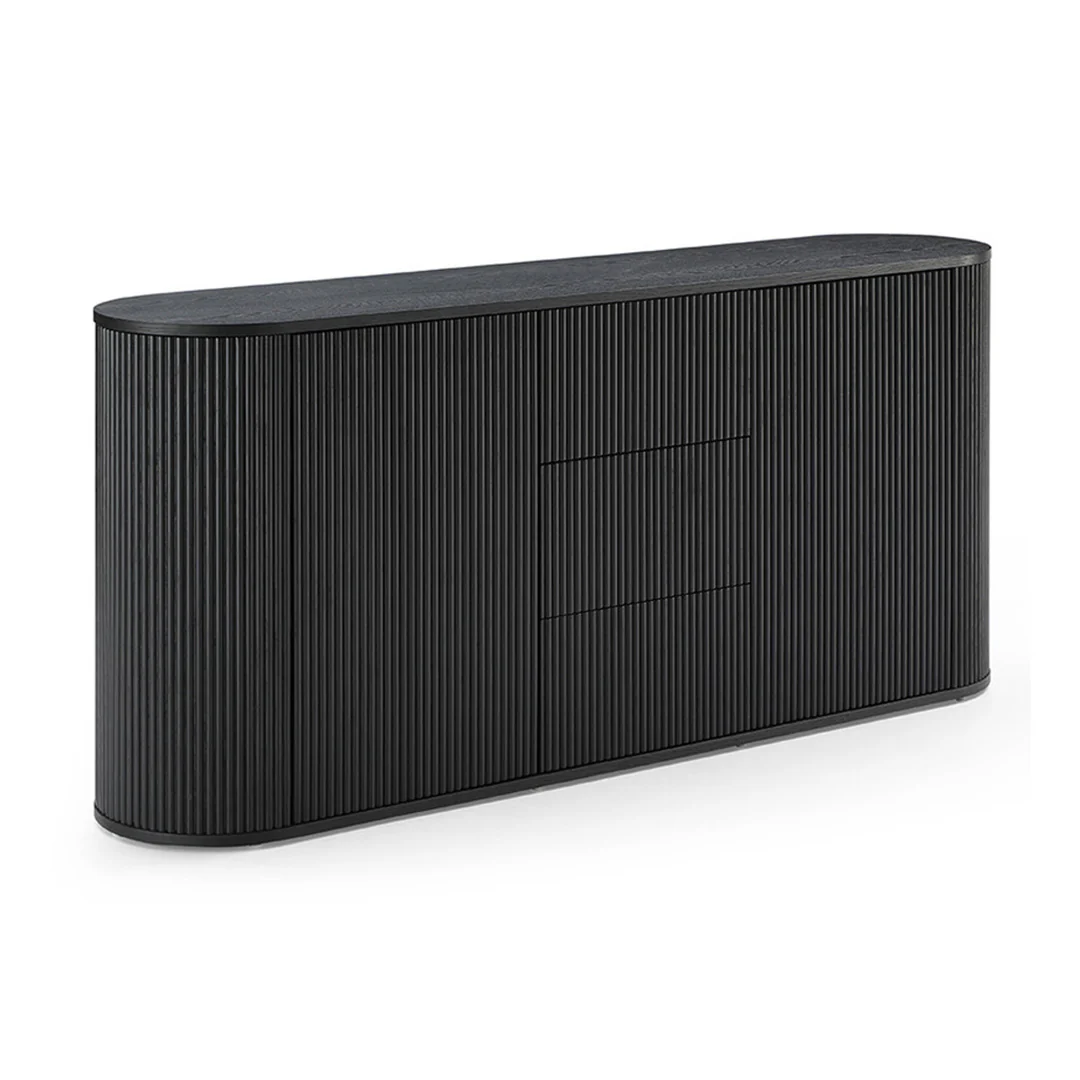 CDT8575-DW 1.8m Sideboard Unit - Black - Image 3
