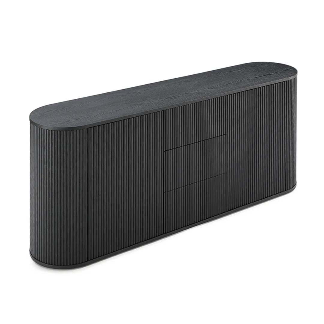 CDT8575-DW 1.8m Sideboard Unit - Black - Image 4