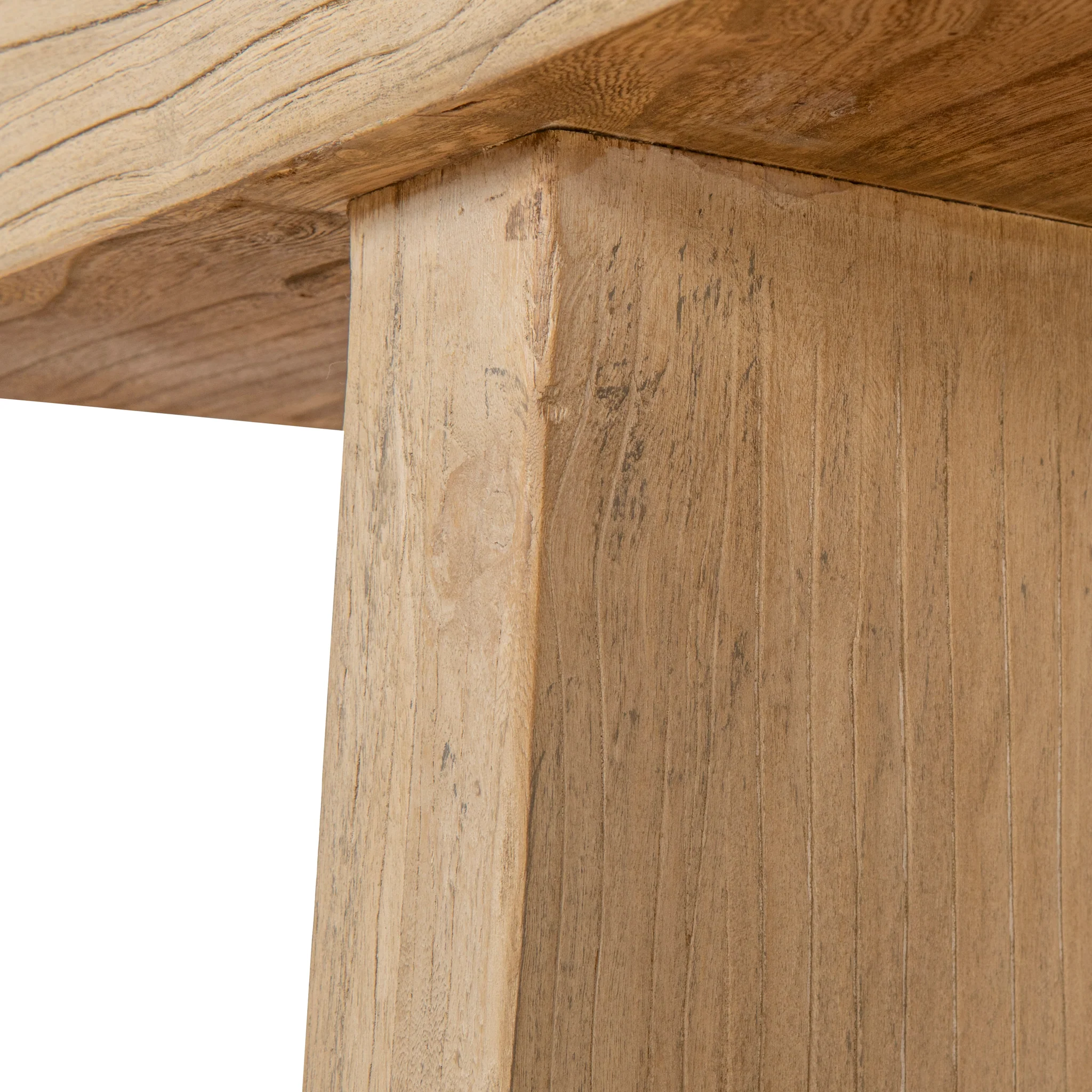CDT8649-NA 1.52m Elm Console Table - Natural - Image 11