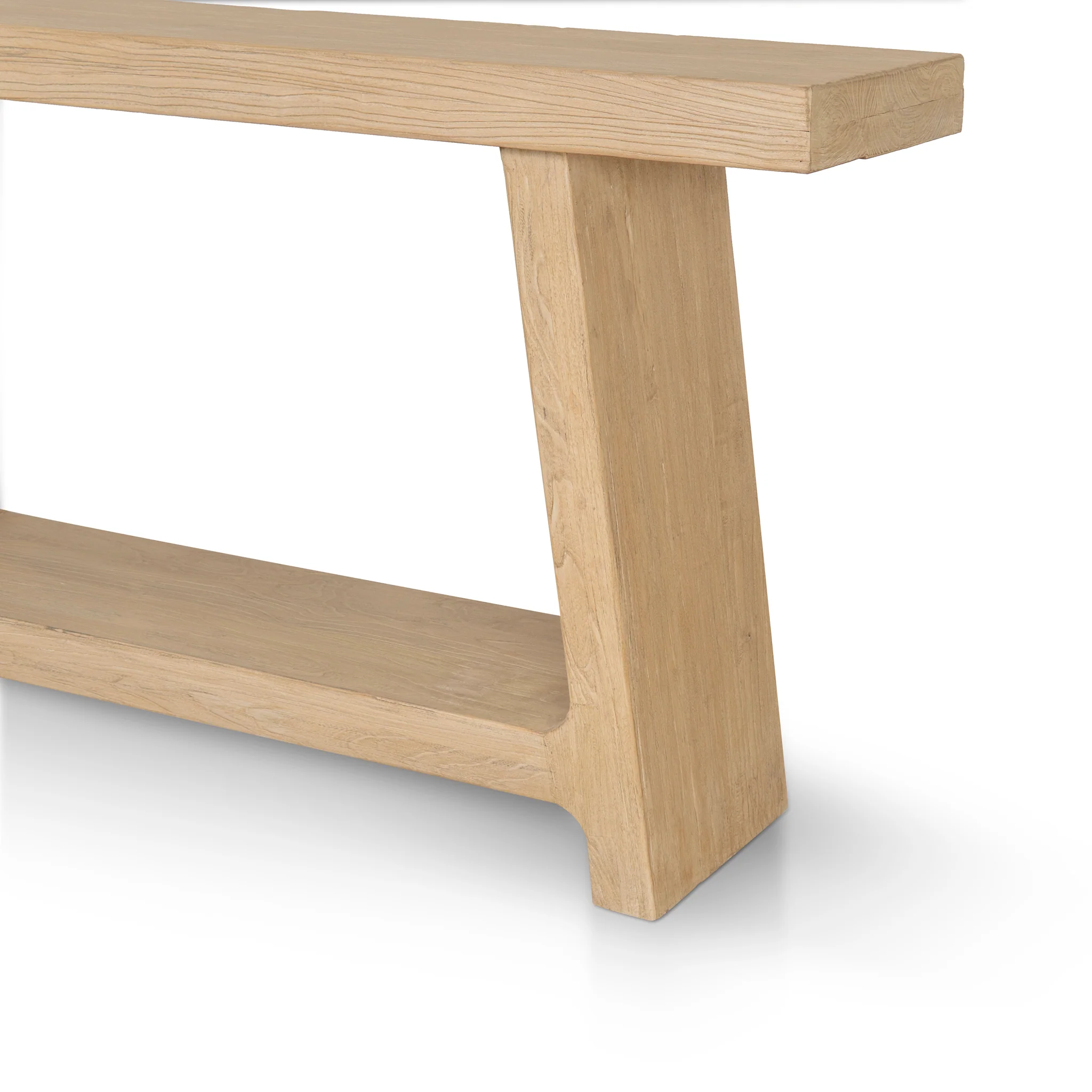 CDT8649-NA 1.52m Elm Console Table - Natural - Image 12