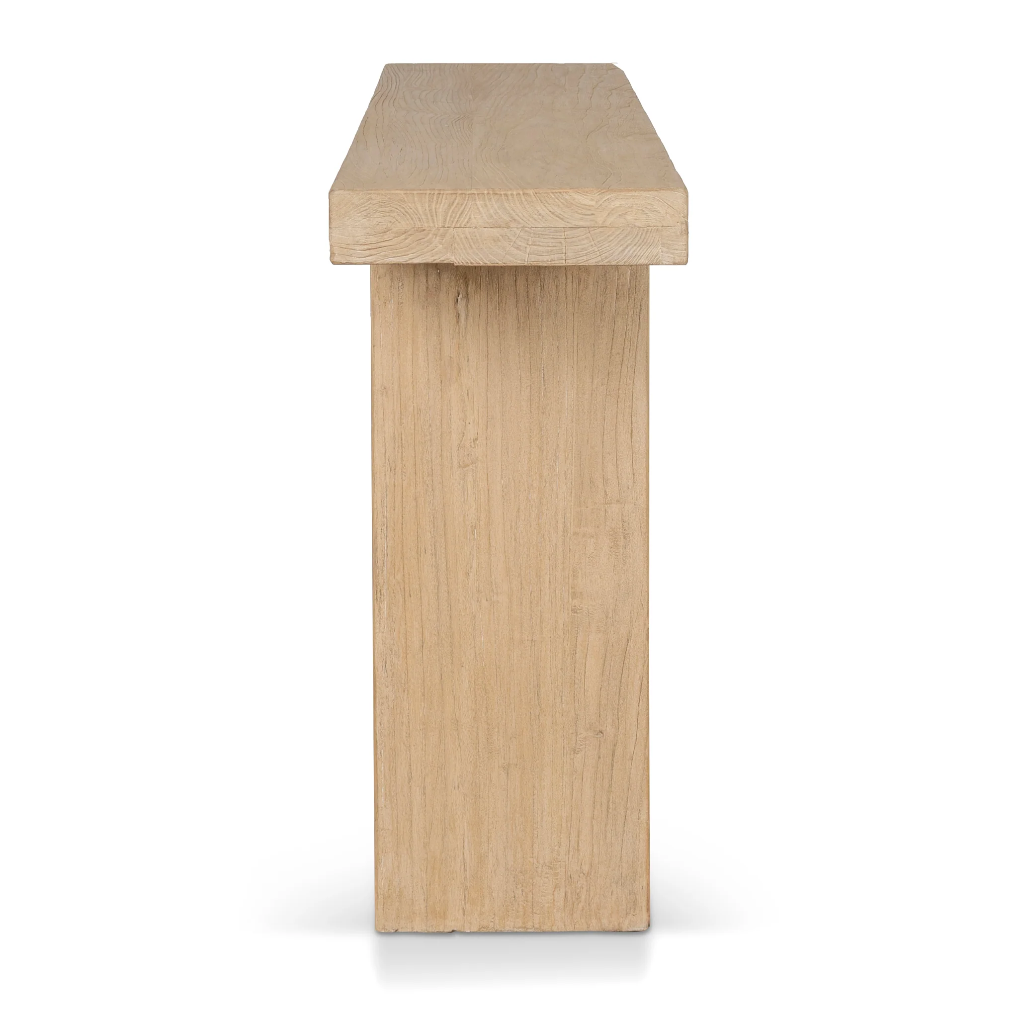 CDT8649-NA 1.52m Elm Console Table - Natural - Image 14