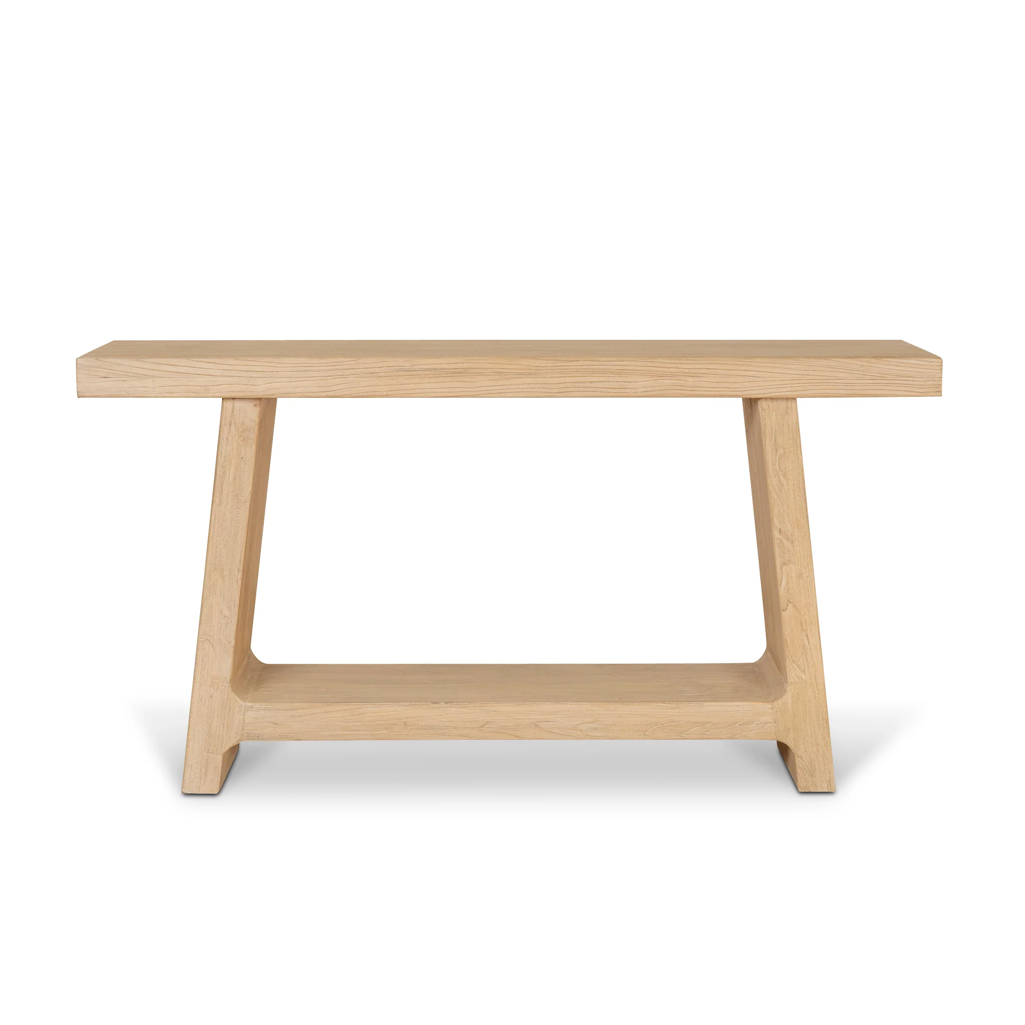 CDT8649-NA 1.52m Elm Console Table - Natural - Image 2