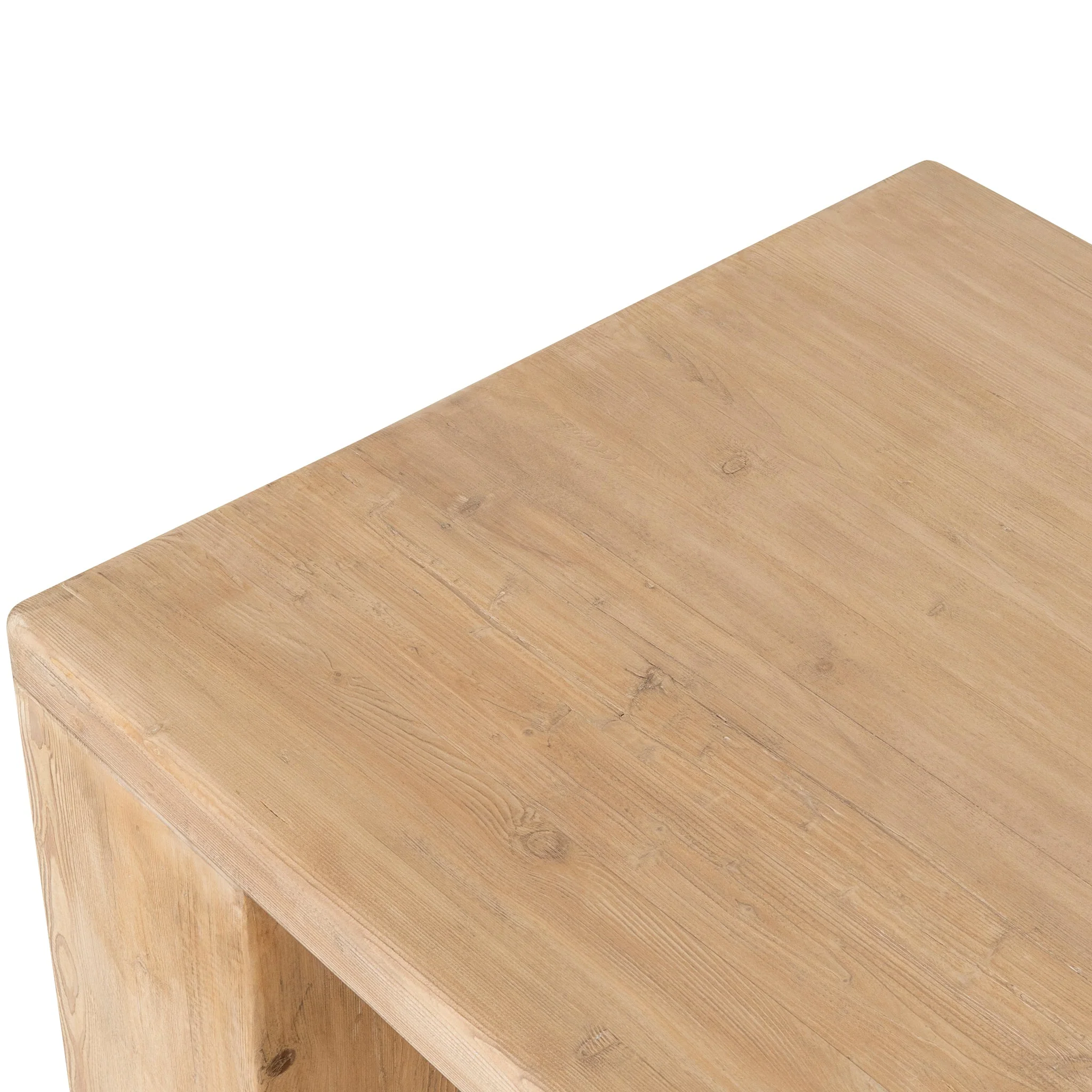 CDT8650-NA 2.44m Elm Dining Table - Natural - Image 12