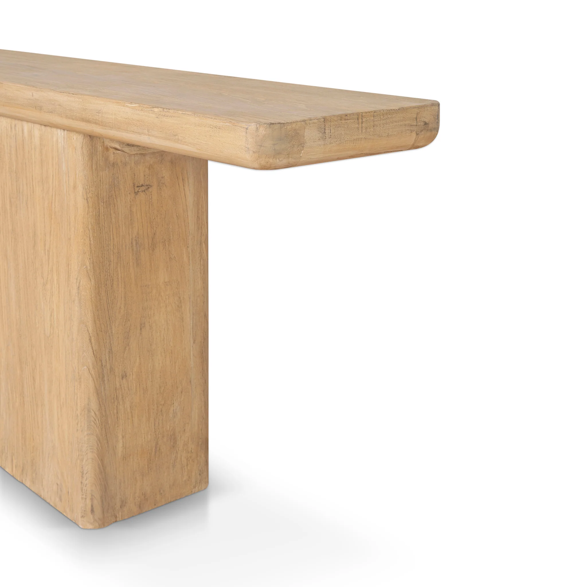 CDT8653-NA 1.8m Elm Console Table - Natural - Image 13