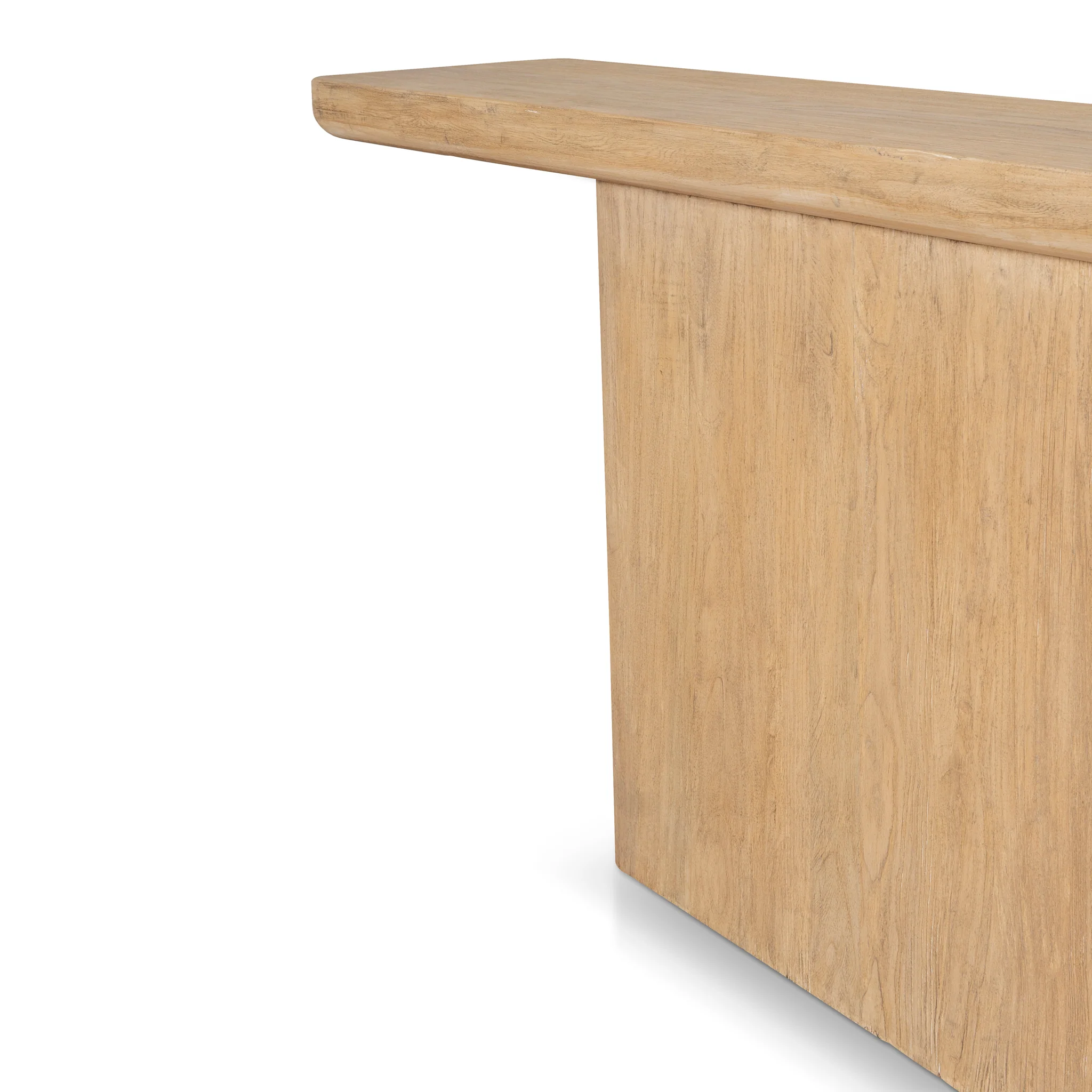CDT8653-NA 1.8m Elm Console Table - Natural - Image 14