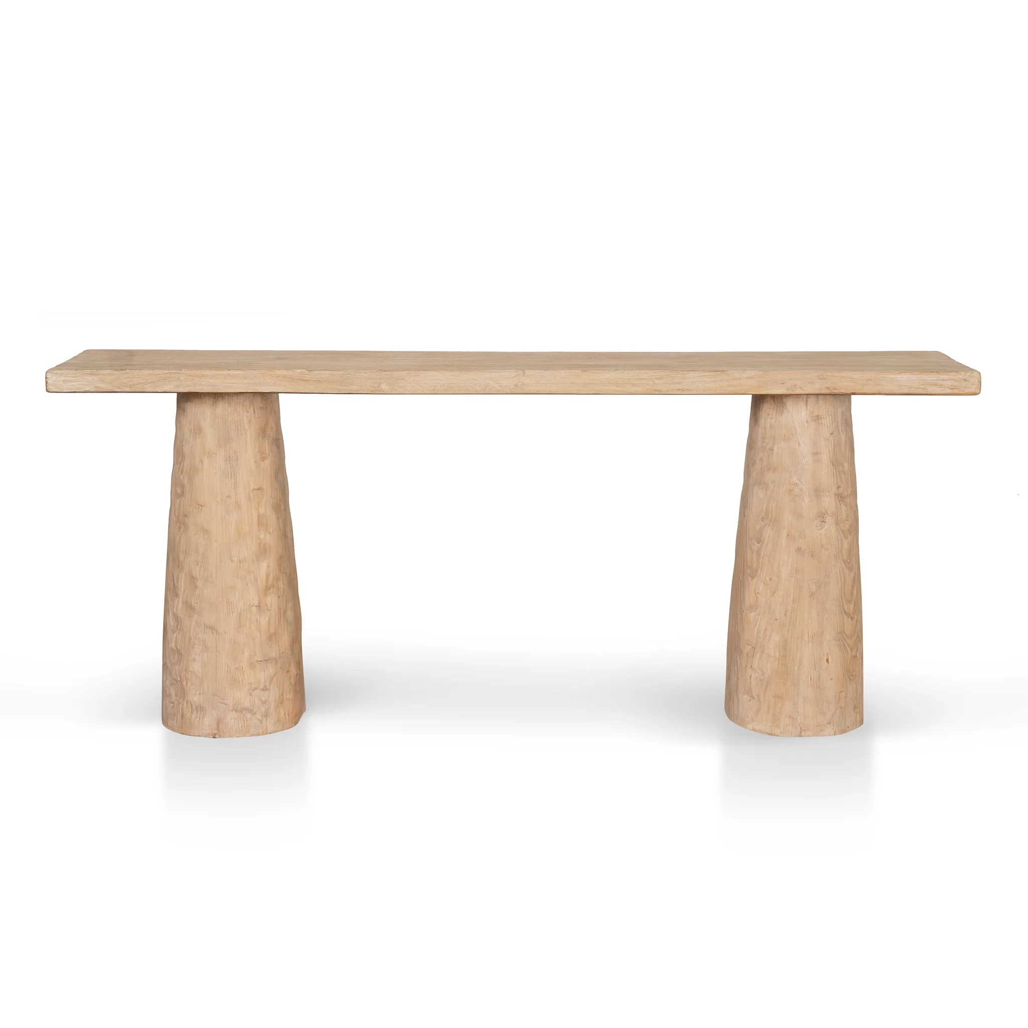 CDT8654-NA 1.83m Elm Console Table - Natural - Image 2