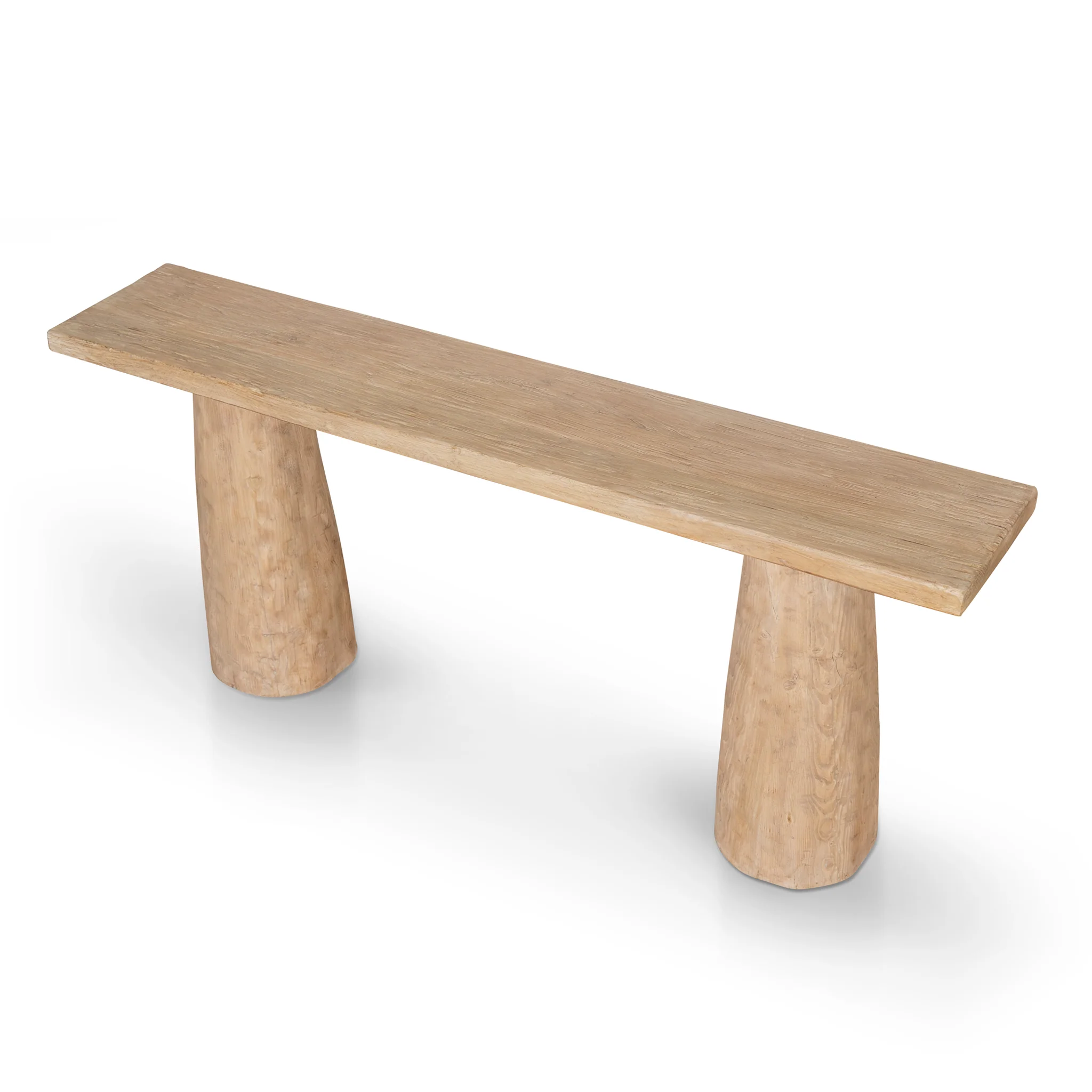 CDT8654-NA 1.83m Elm Console Table - Natural - Image 3