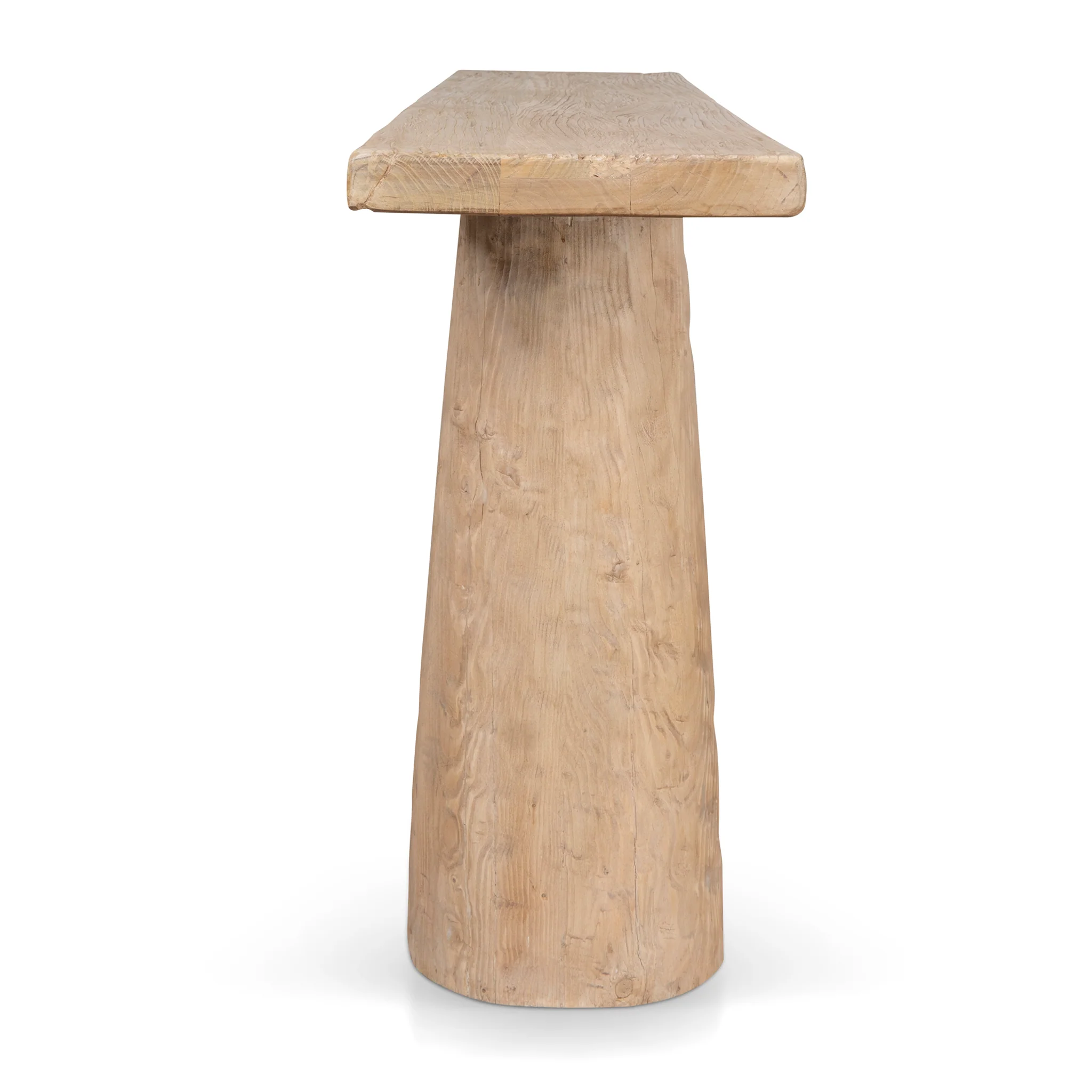 CDT8654-NA 1.83m Elm Console Table - Natural - Image 4