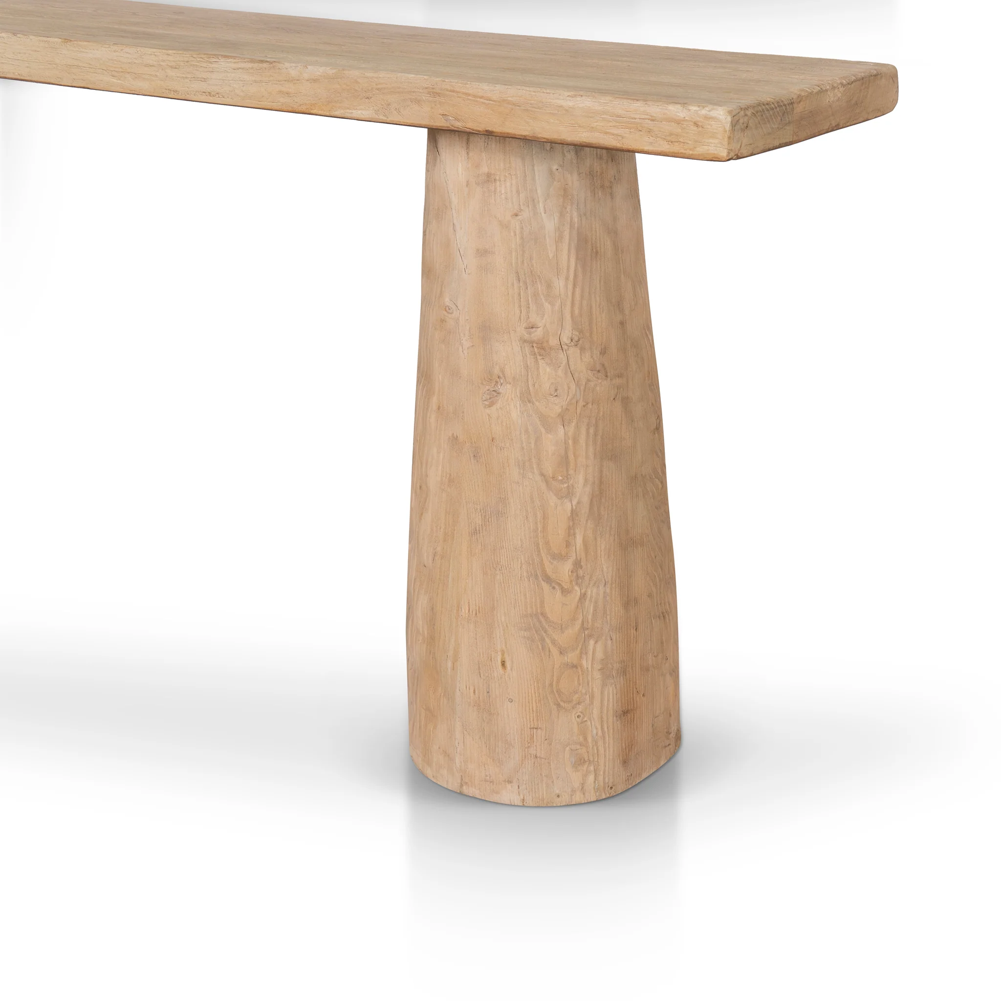 CDT8654-NA 1.83m Elm Console Table - Natural - Image 8
