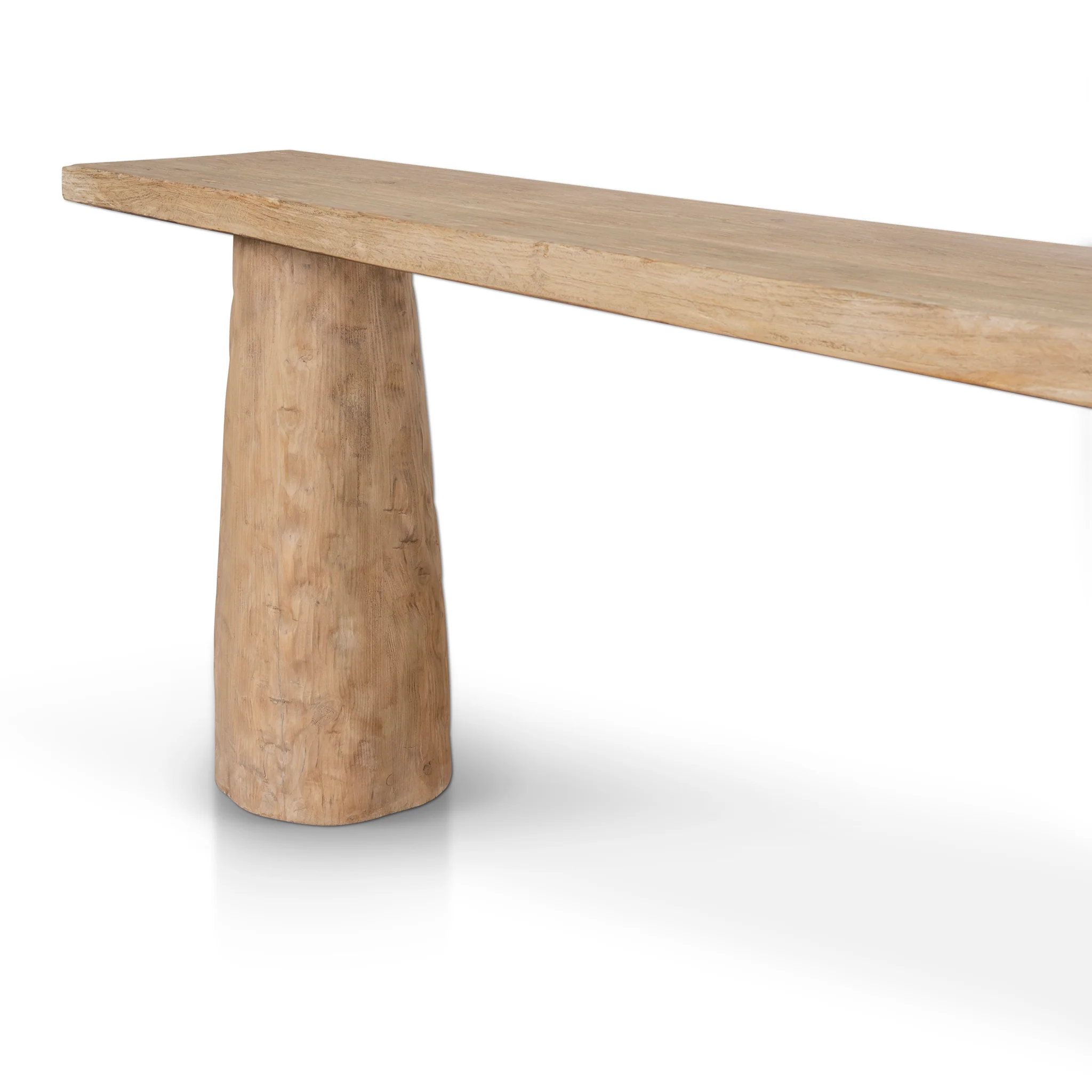 CDT8654-NA 1.83m Elm Console Table - Natural - Image 9