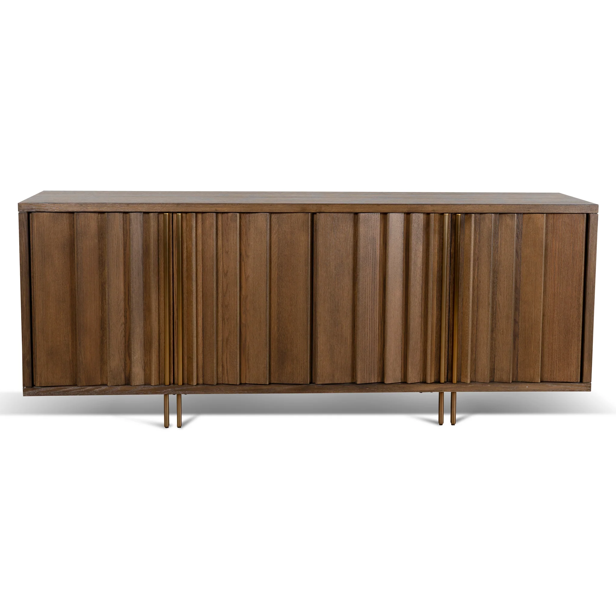 CDT8694-VA 2m Buffet Unit - Caramel Oak - Image 2