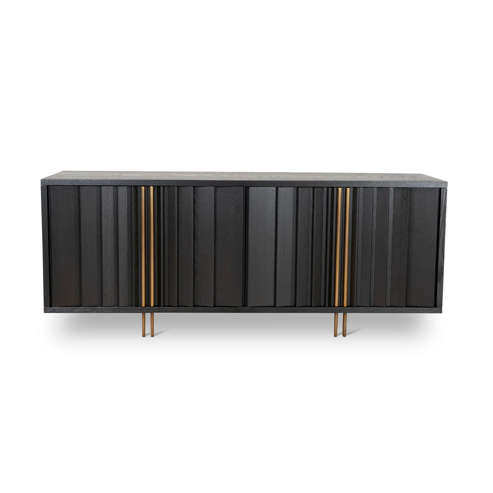 CDT8695-VA 2m Buffet Unit - Textured Espresso Black - Image 2