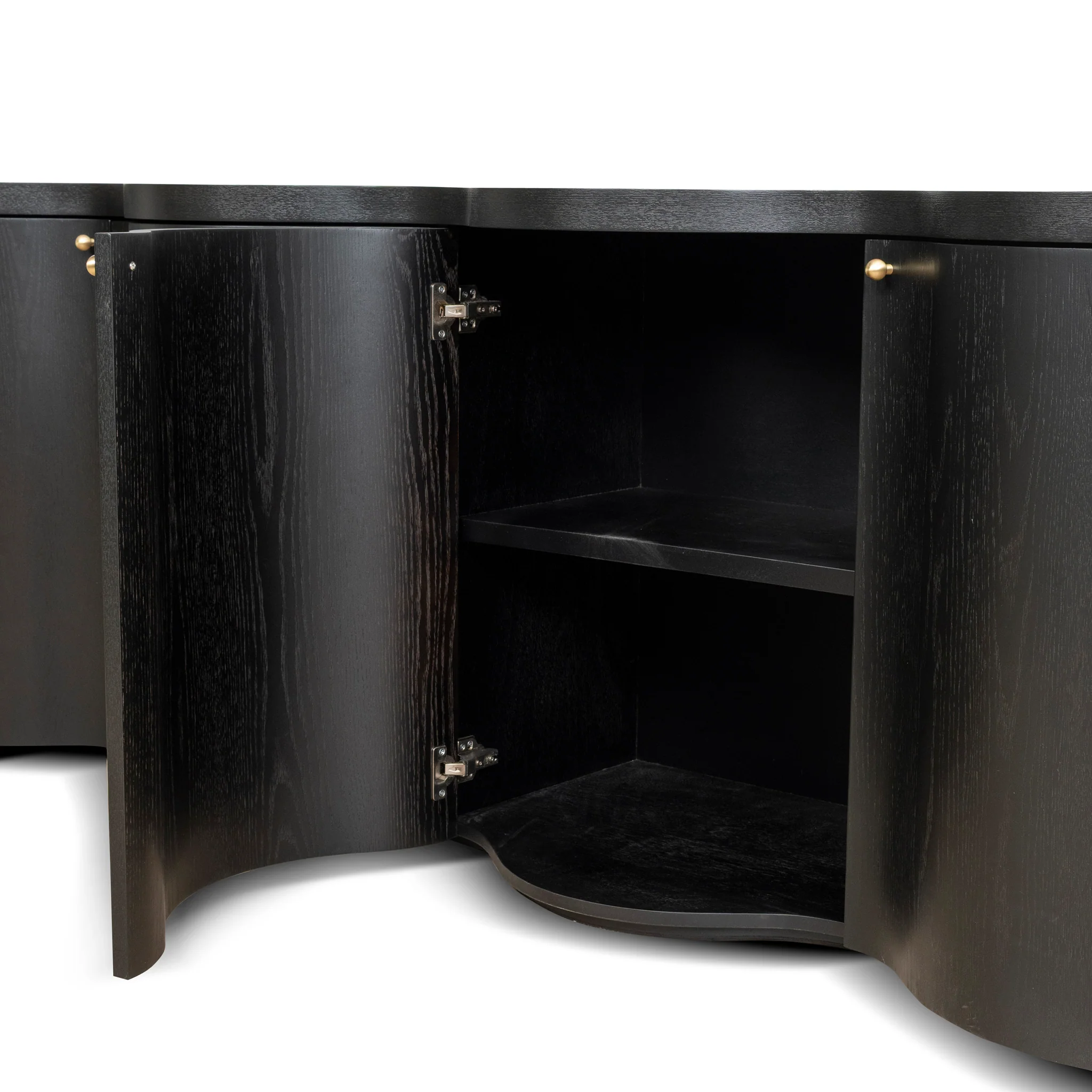 CDT8706-VA 2.15m Buffet Unit - Textured Espresso Black - Image 9