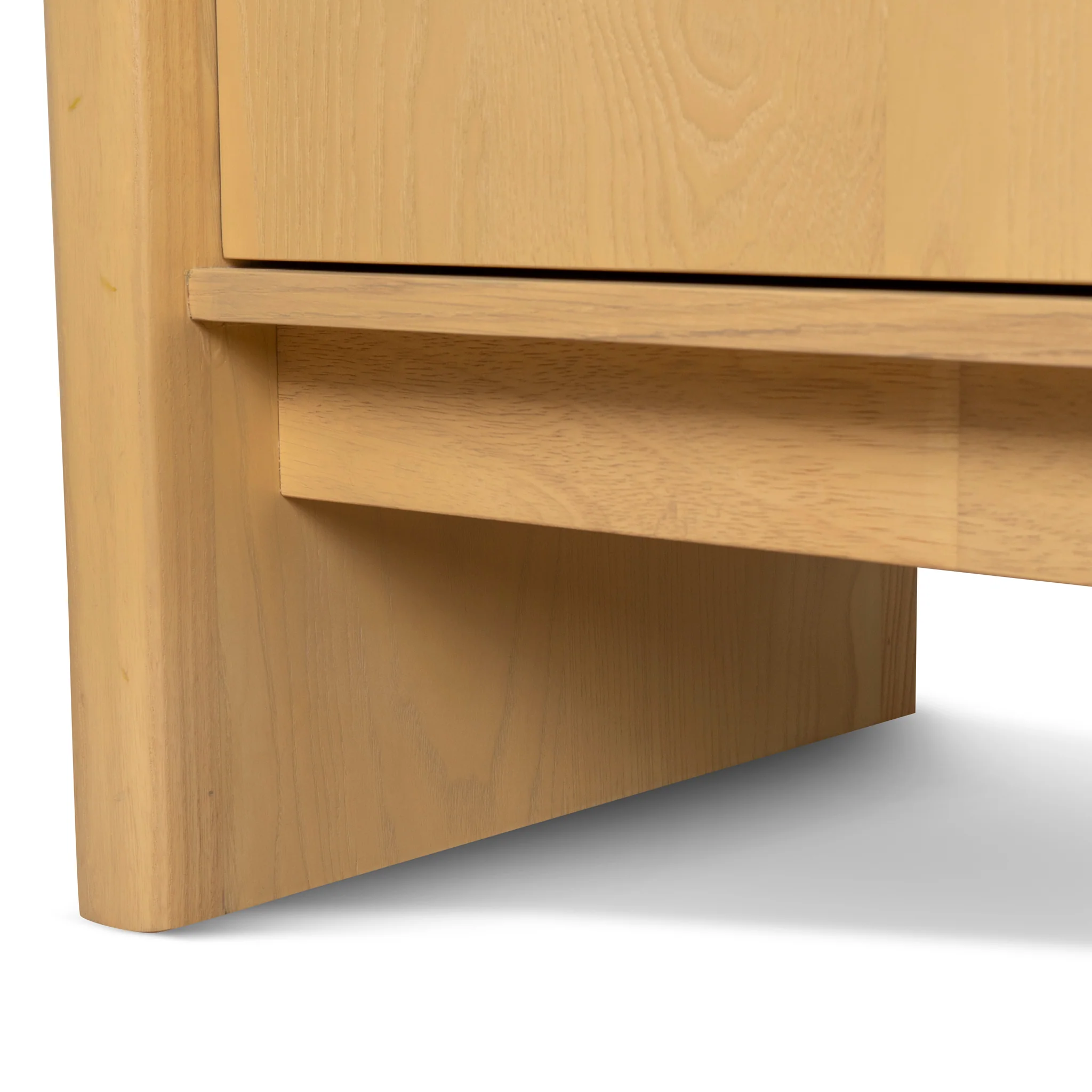 CDT8736-KK 2.1m Travertine Top Sideboard Unit - Creme Ash - Image 18