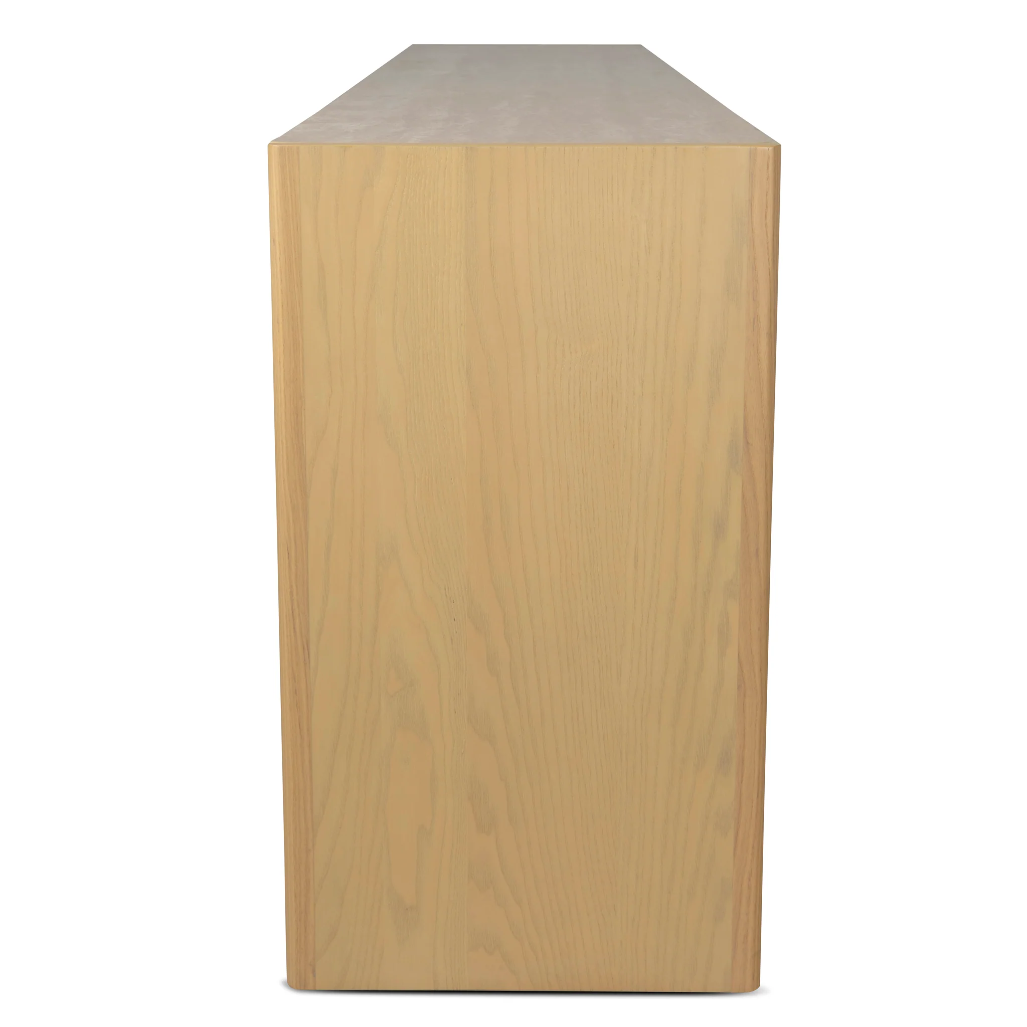CDT8736-KK 2.1m Travertine Top Sideboard Unit - Creme Ash - Image 6