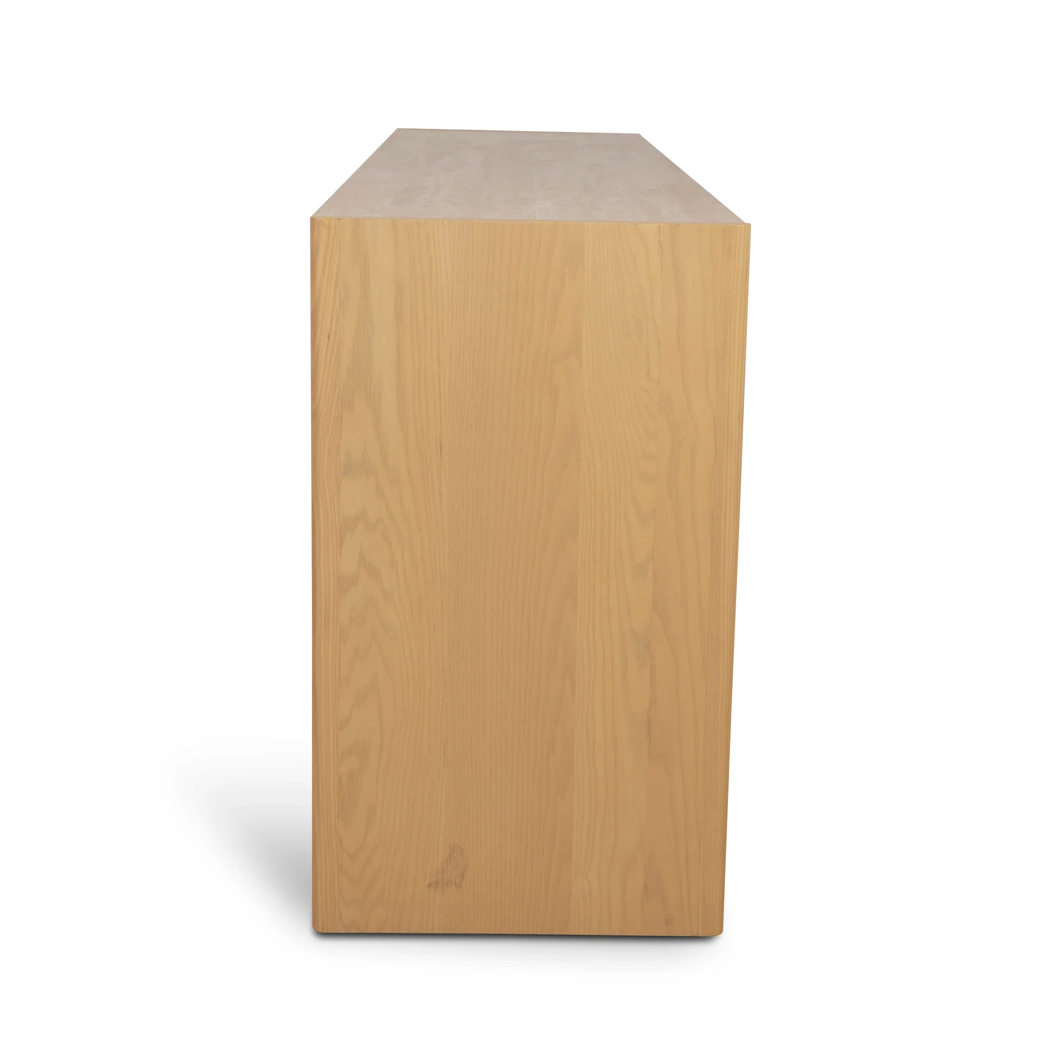 CDT8738-KK 1.4m Travertine Top Console Table - Creme Ash - Image 9