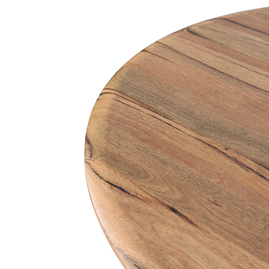 CDT8765-MA 1.35m Round Dining Table - Natural - Image 4