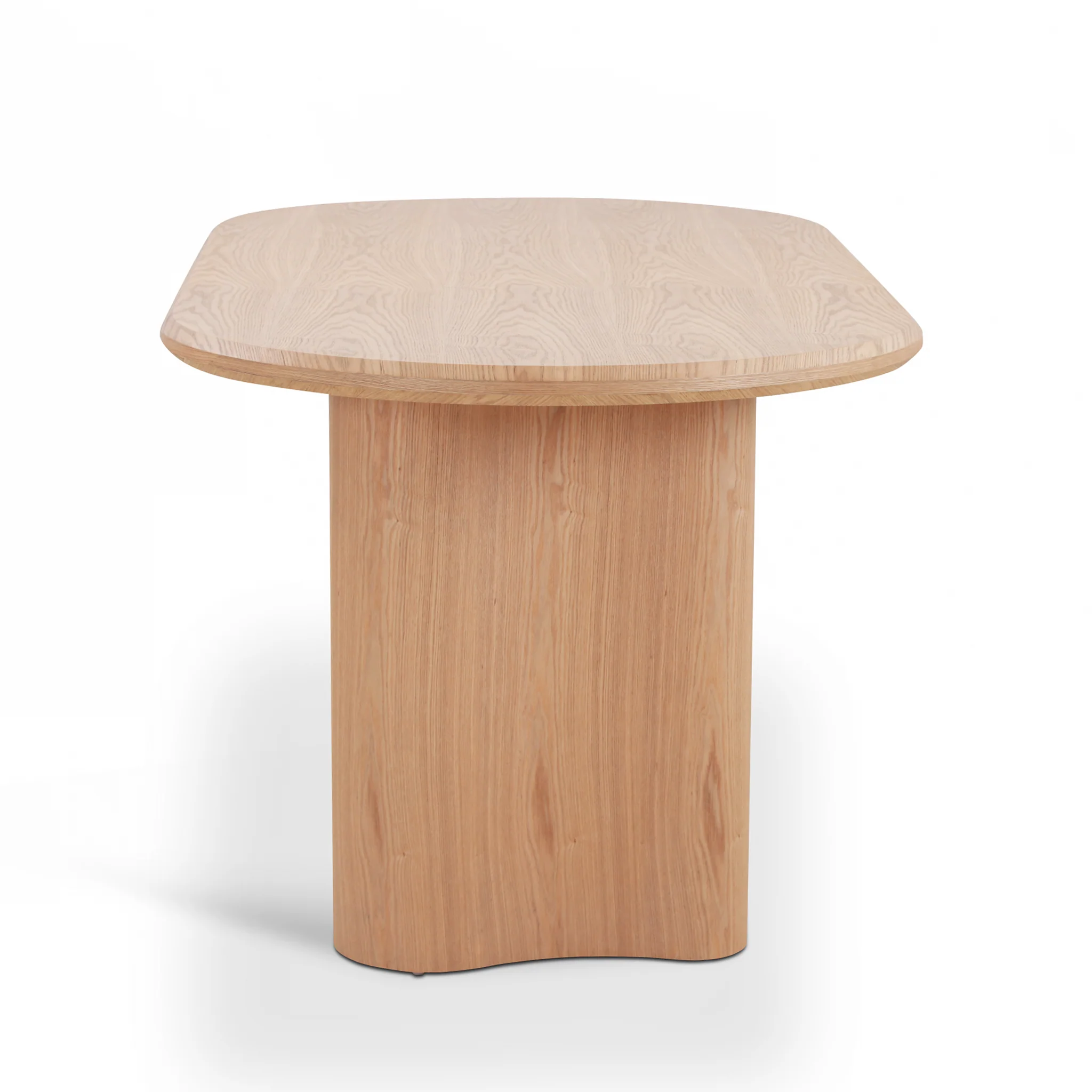 CDT8931-DW 1.8m Oval Dining Table - Natural - Image 4