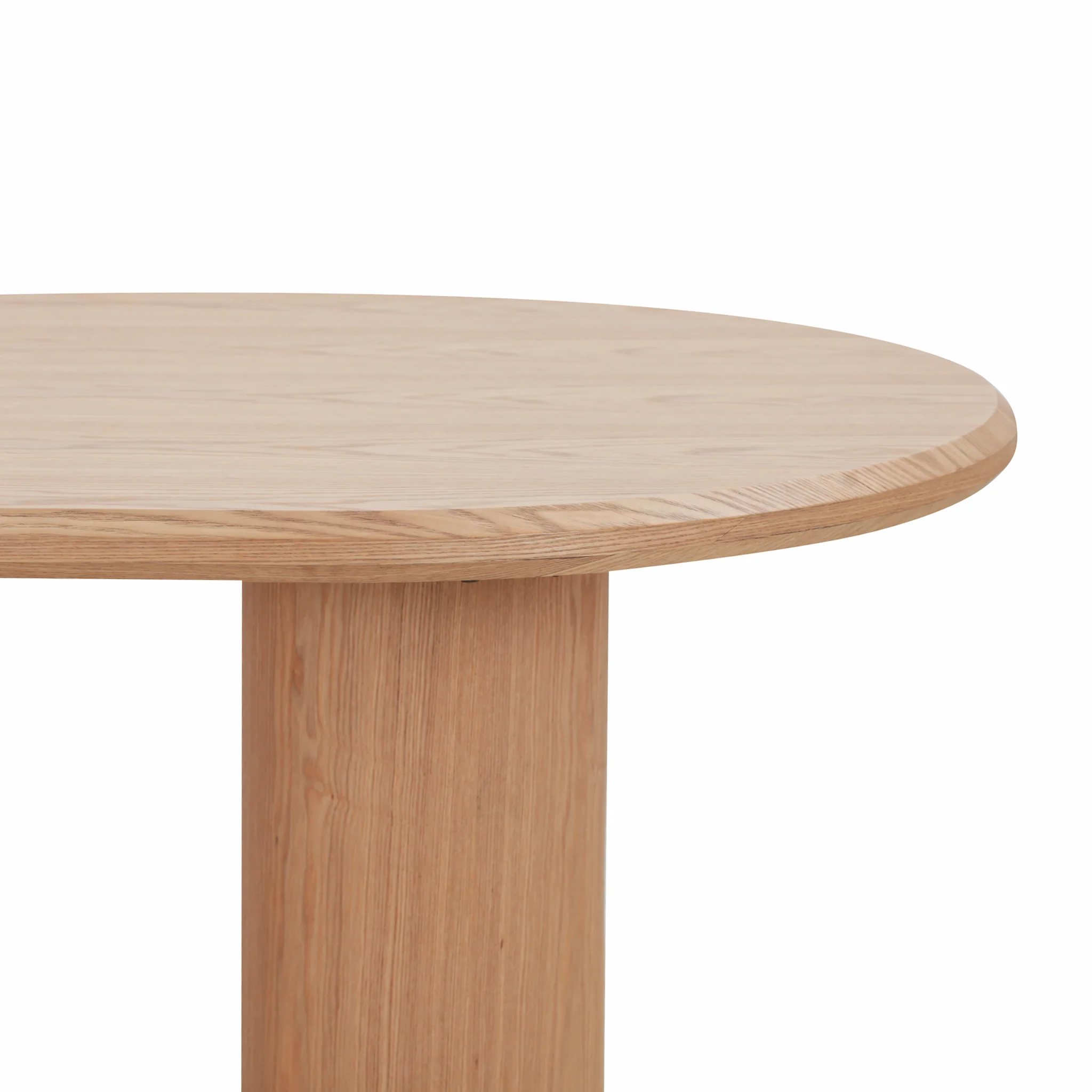 CDT8931-DW 1.8m Oval Dining Table - Natural - Image 5