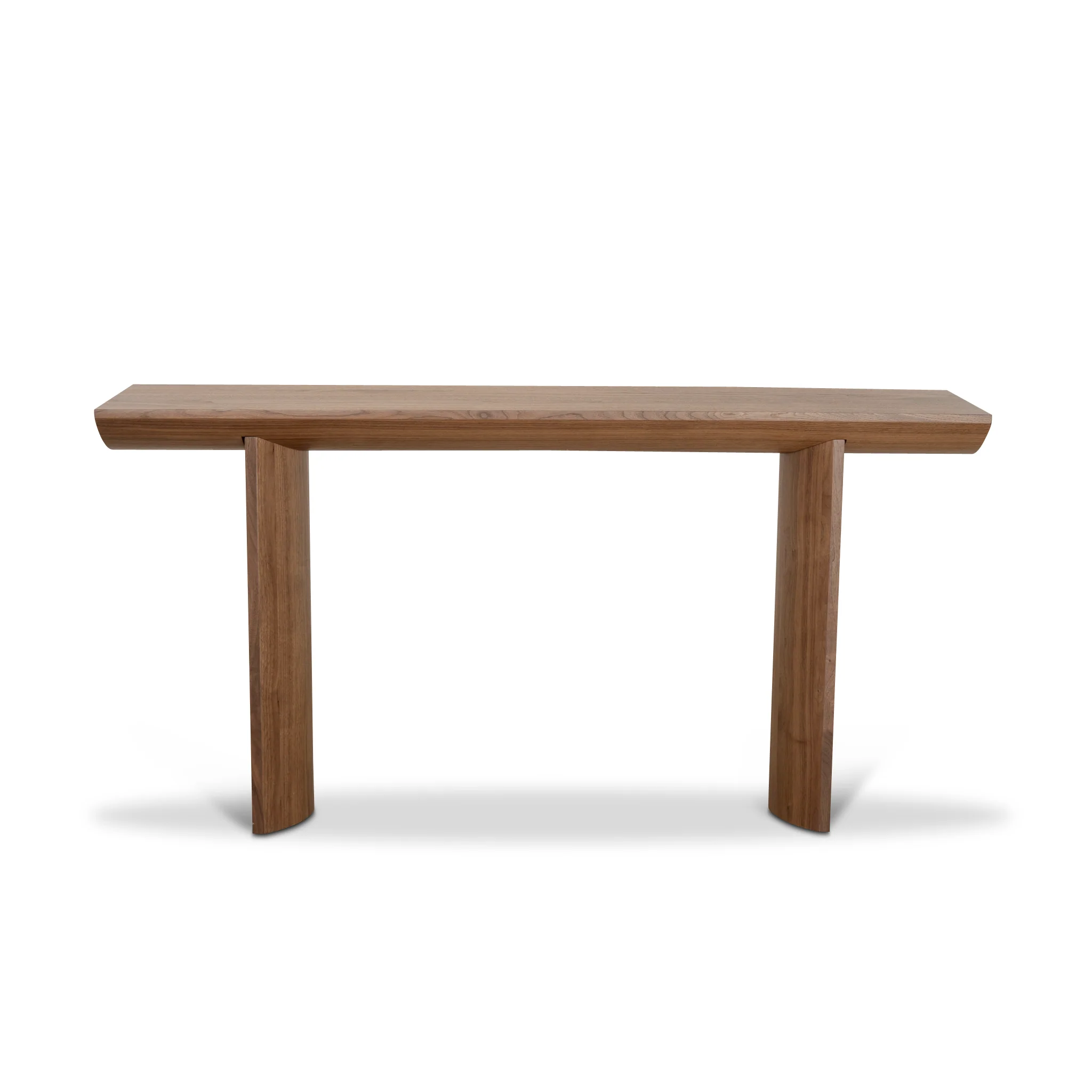 CDT8977-CN 1.6m Console Table - Walnut Veneer - Image 2