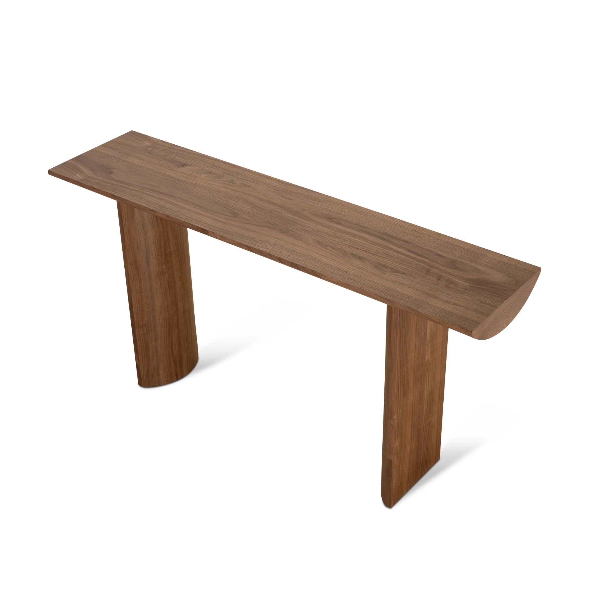CDT8977-CN 1.6m Console Table - Walnut Veneer - Image 3