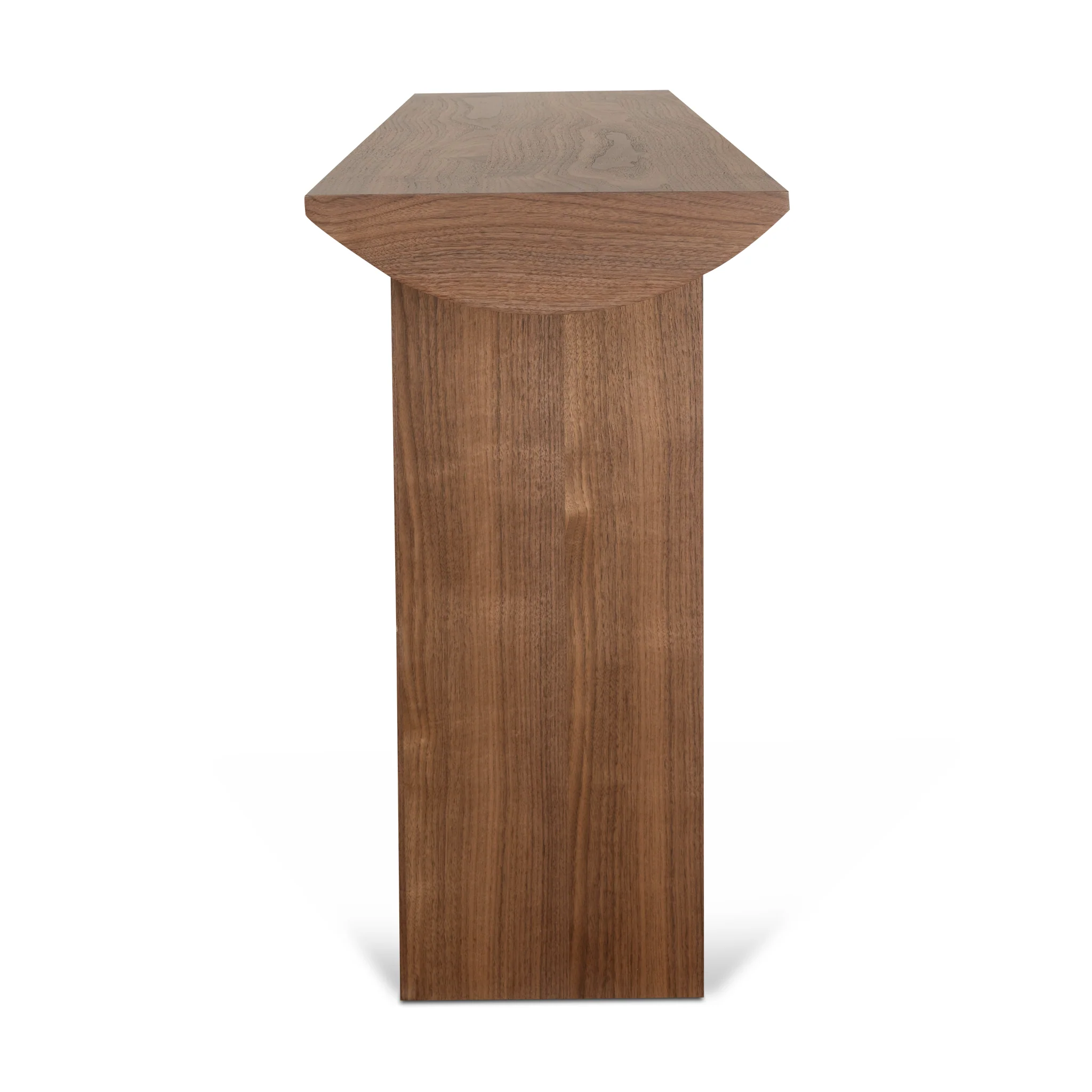CDT8977-CN 1.6m Console Table - Walnut Veneer - Image 4