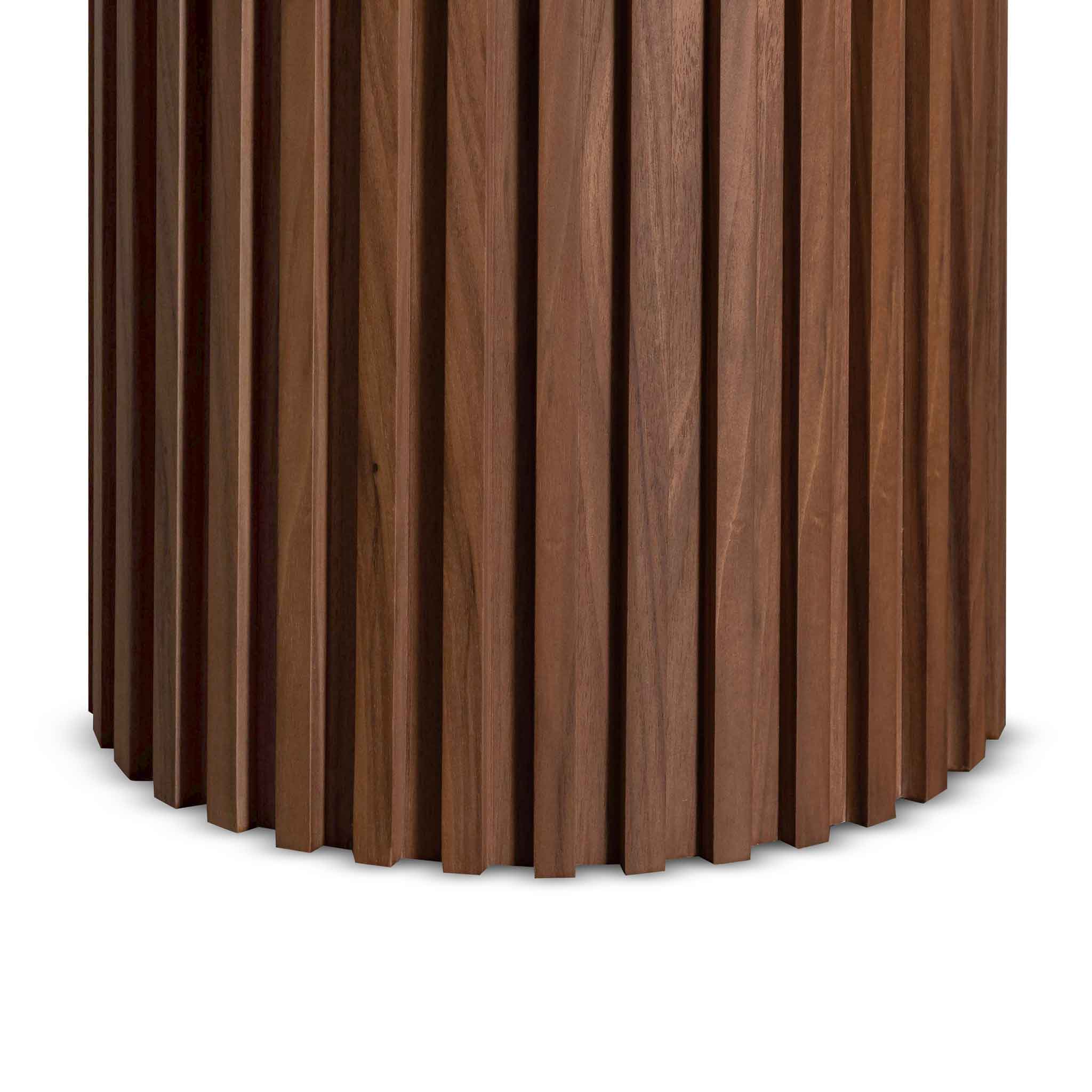CDT8995-CN 2.5m Wooden Dining Table - Walnut - Image 4