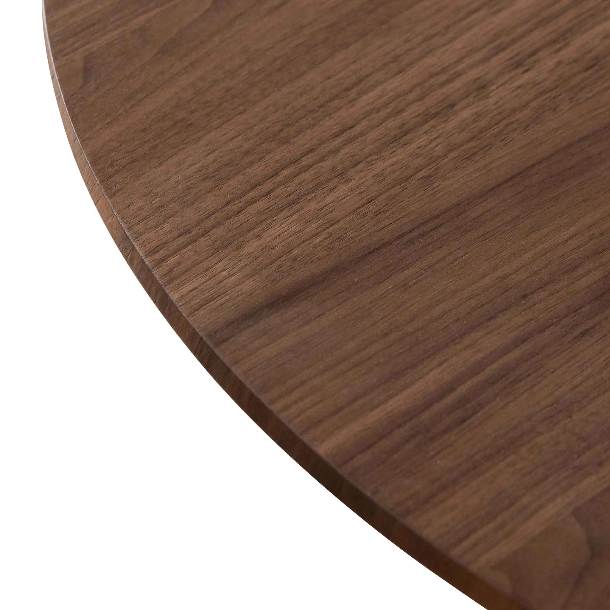 CDT8995-CN 2.5m Wooden Dining Table - Walnut - Image 6