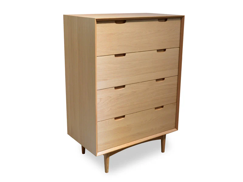 CDT920-VN 4 Drawer Chest - Natural - Image 3