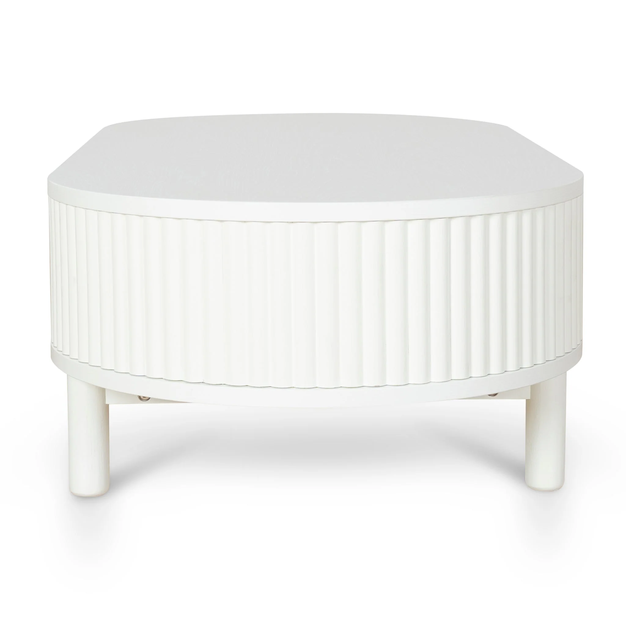 CCF10100-KD 1.2m Coffee Table - Warm White - Image 4