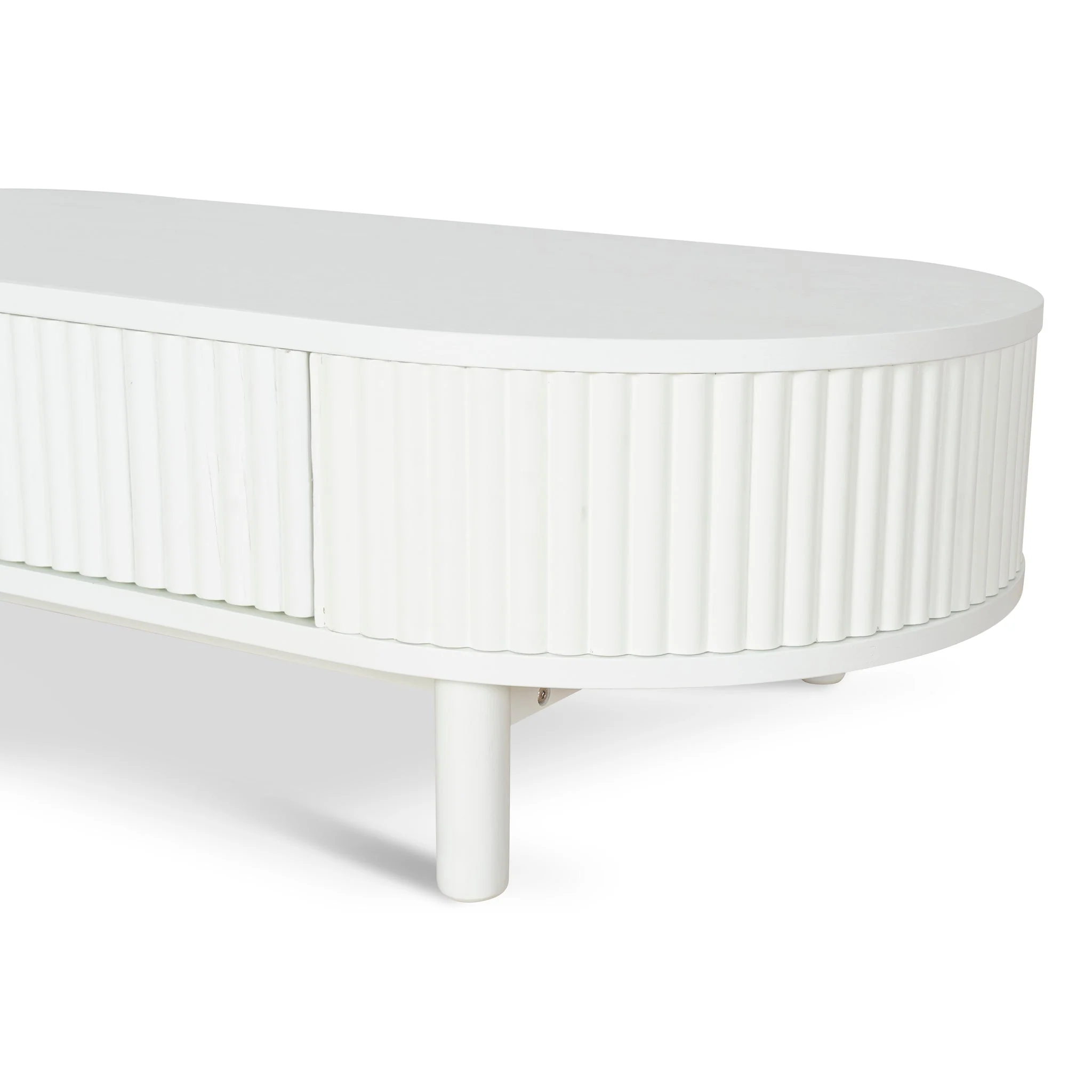 CCF10100-KD 1.2m Coffee Table - Warm White - Image 7