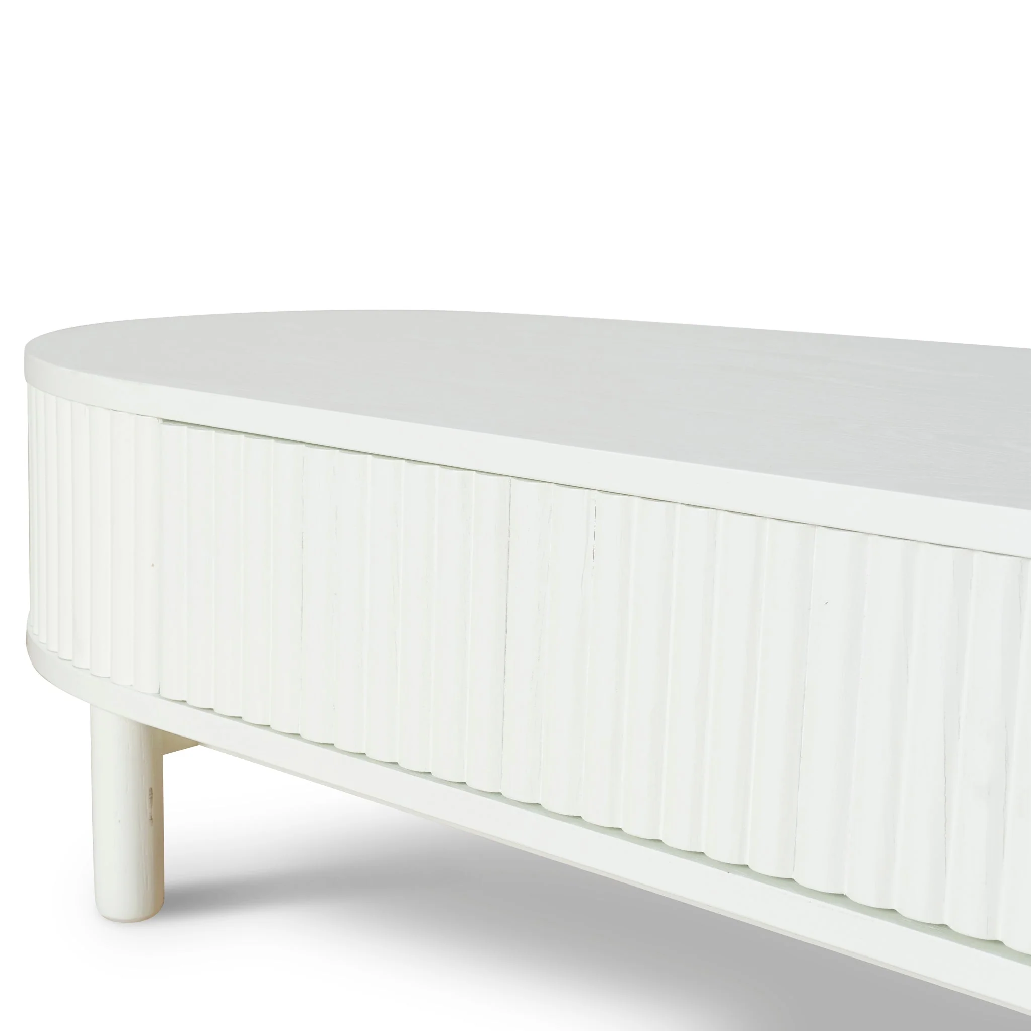 CCF10100-KD 1.2m Coffee Table - Warm White - Image 8