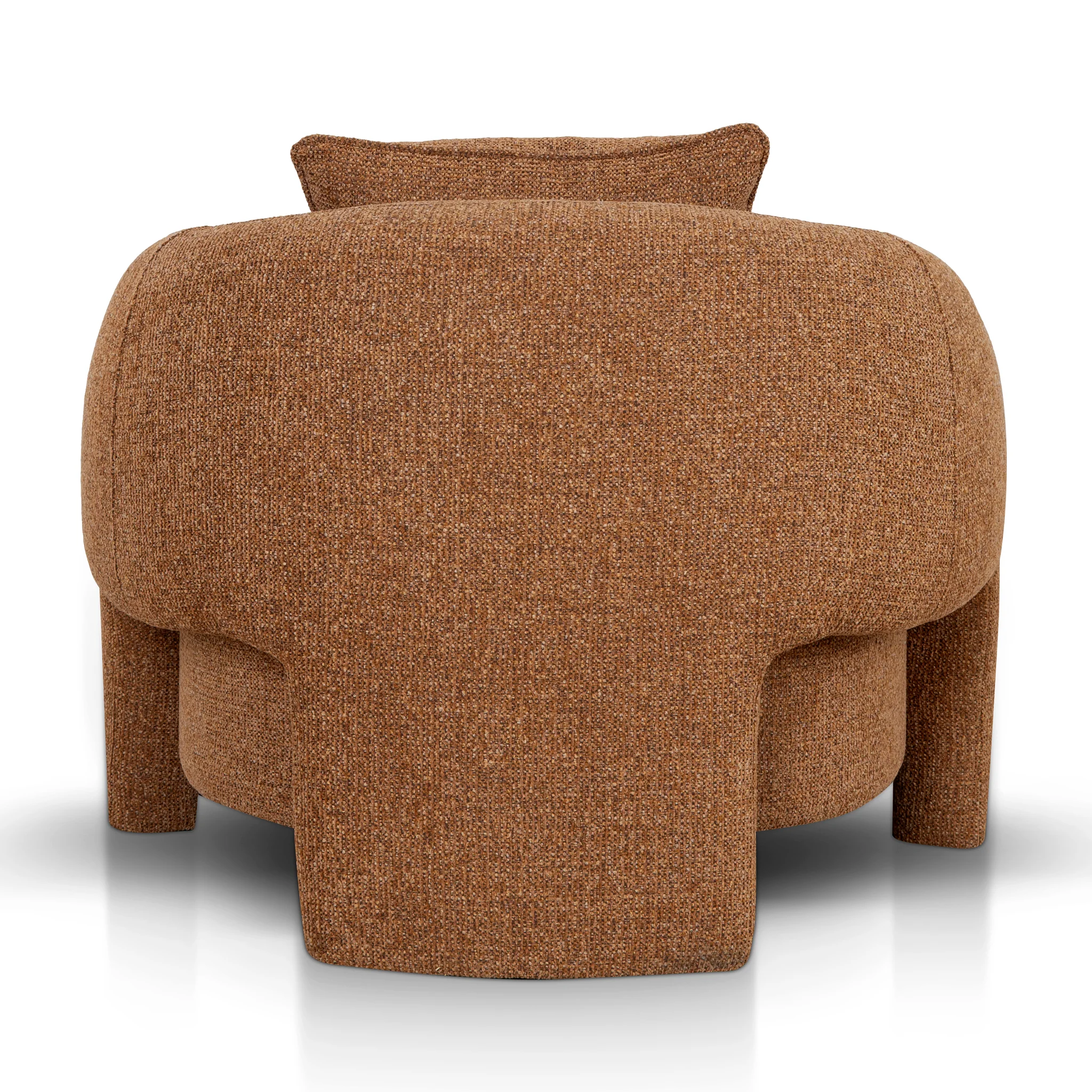 CLC10005-OLS Armchair - Coral Orange - Image 6