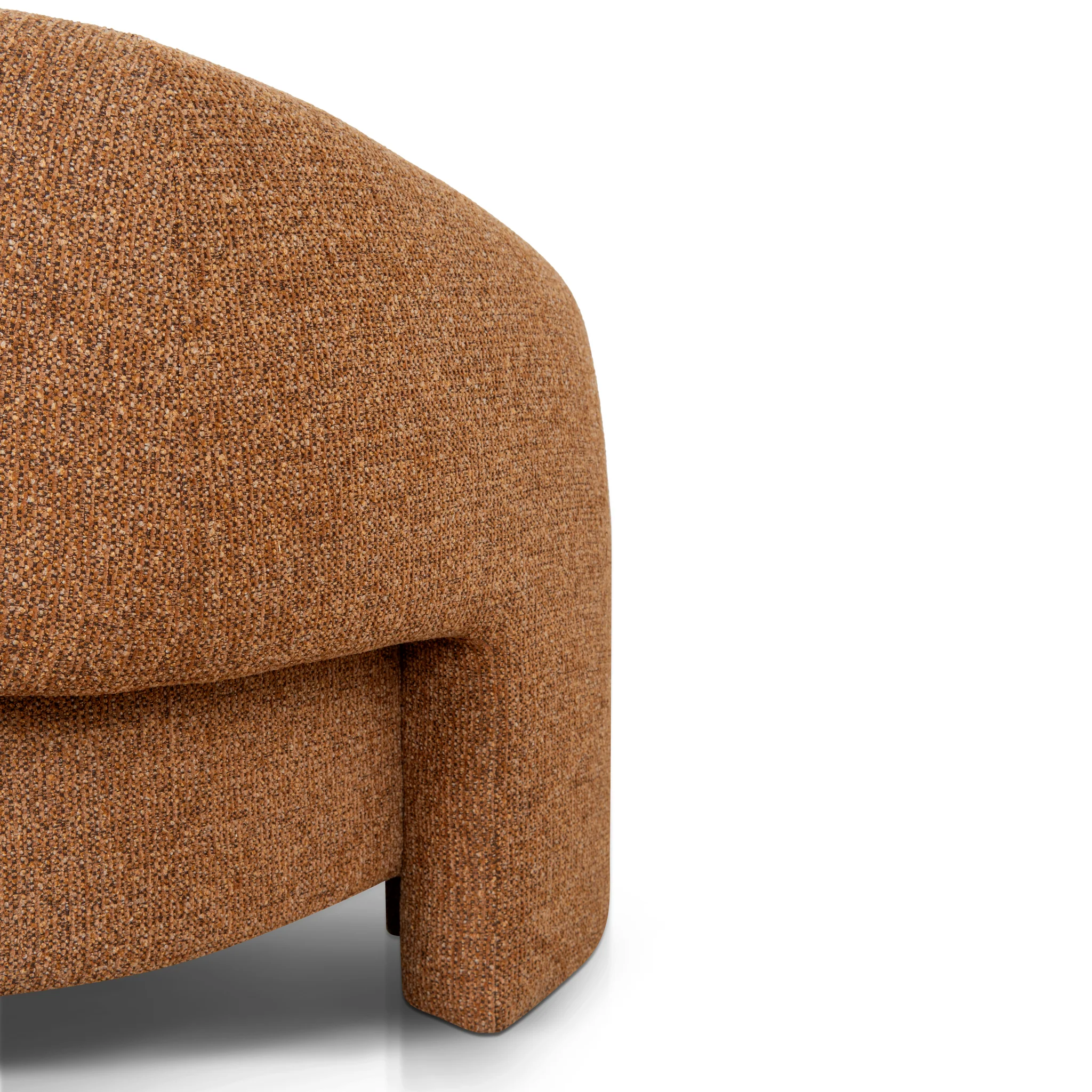 CLC10005-OLS Armchair - Coral Orange - Image 7