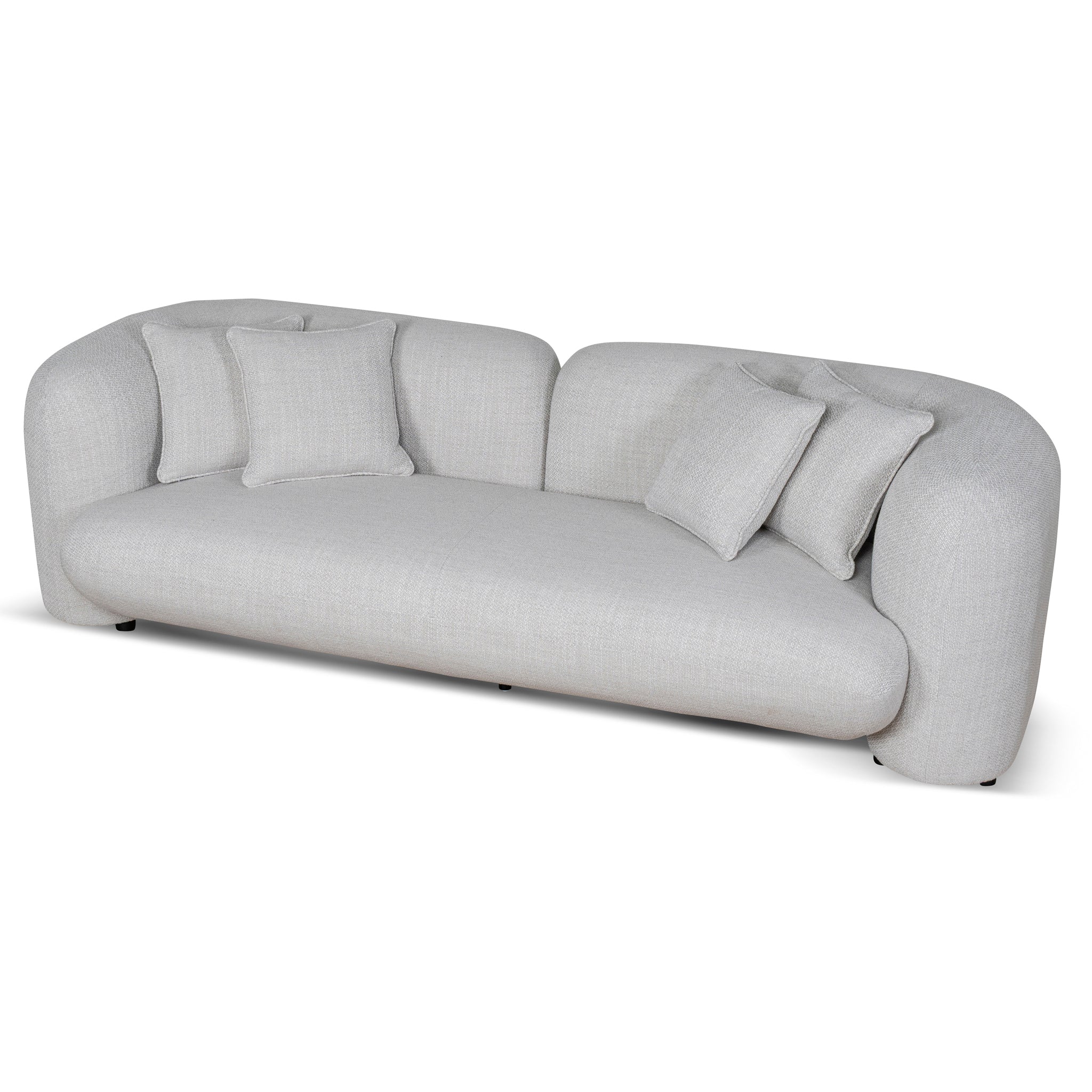 CLC10008-OLS 3 Seater Sofa - Beige Linen - Image 15